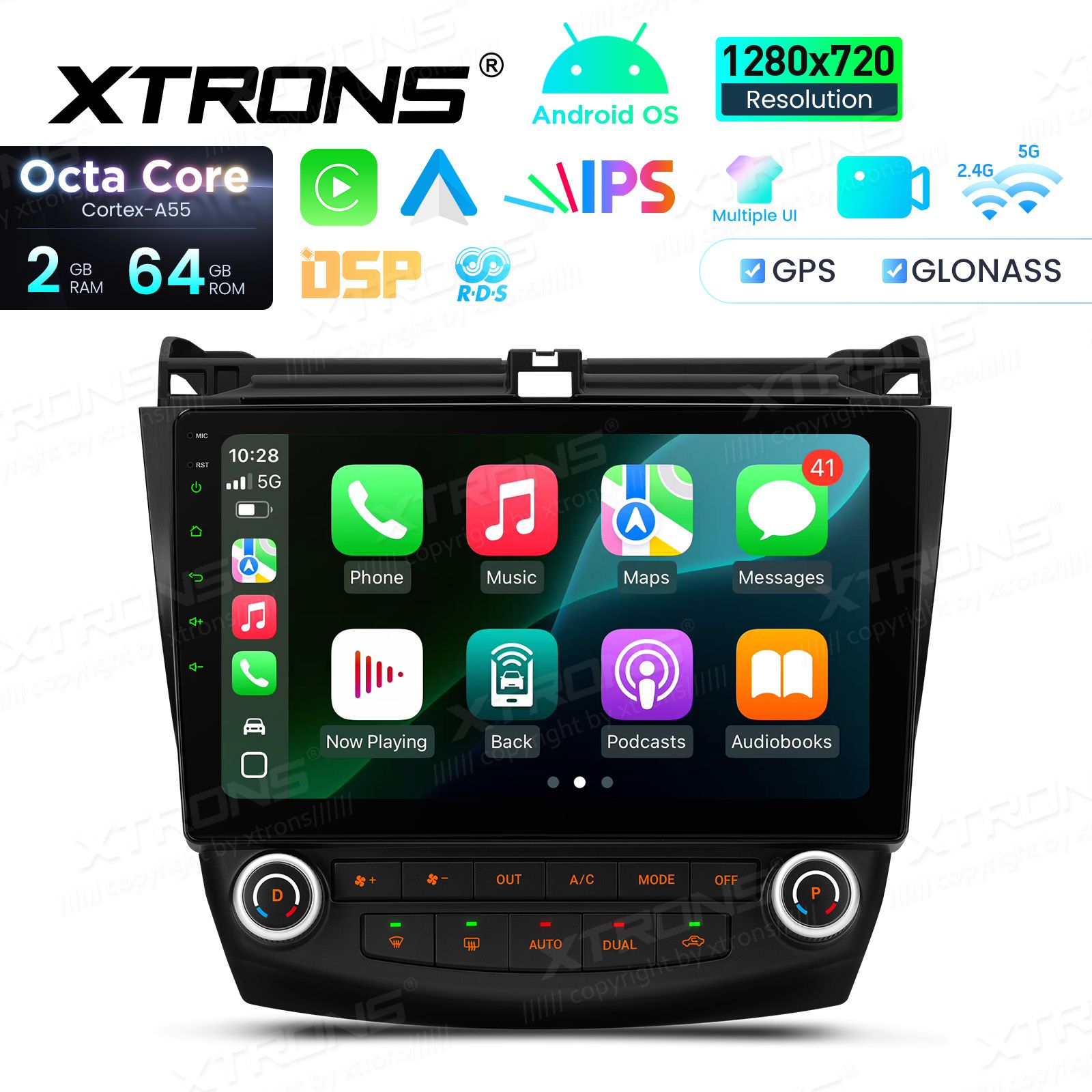 Honda Accord (2002-2008) Android 14  | CarPlay Android multimeedia keskus Honda Accord (2002-2008) Android 14  | CarPlay Android multimeedia keskus