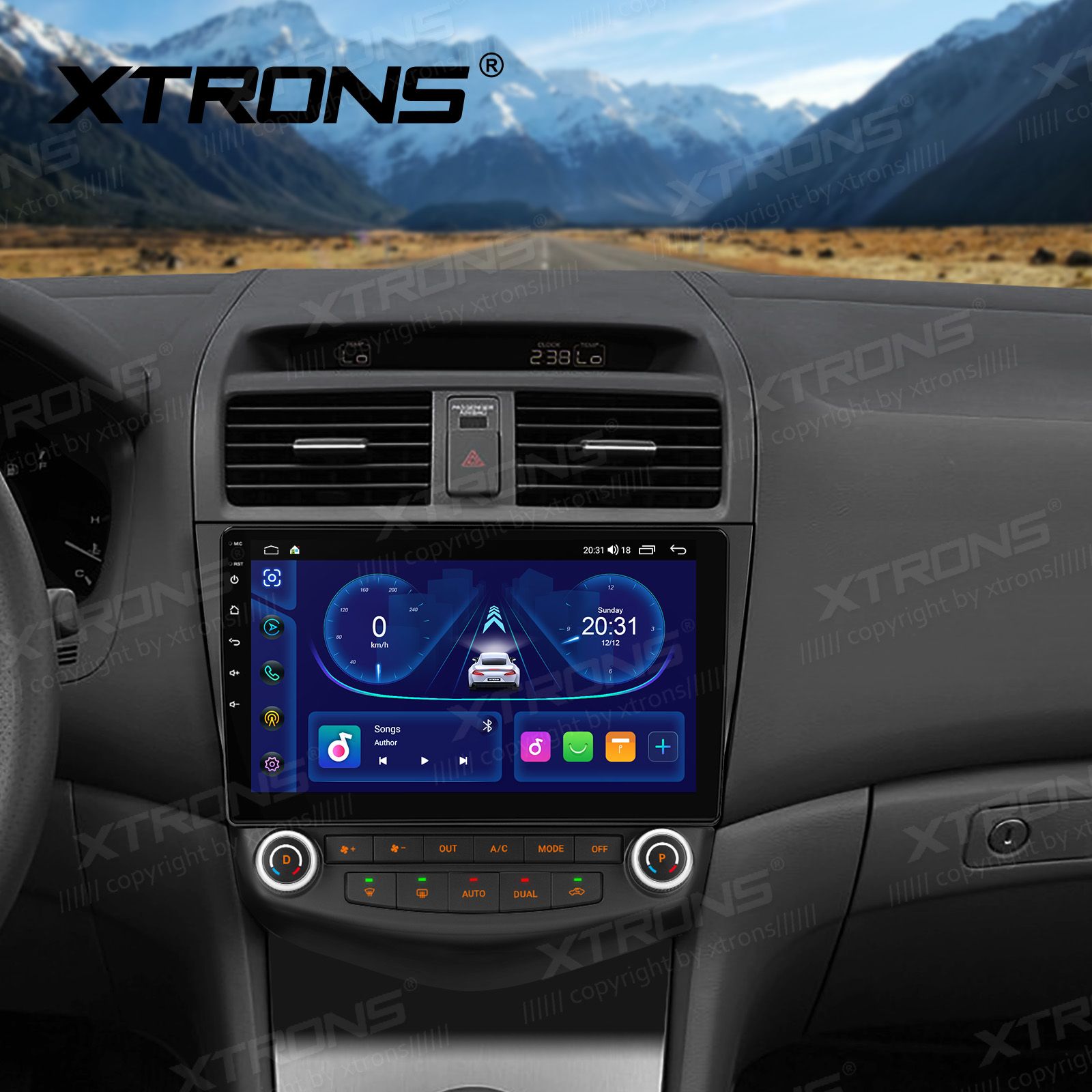 XTRONS IDSP10ACHL Mudelikohane android multimeediakeskus gps naviraadio