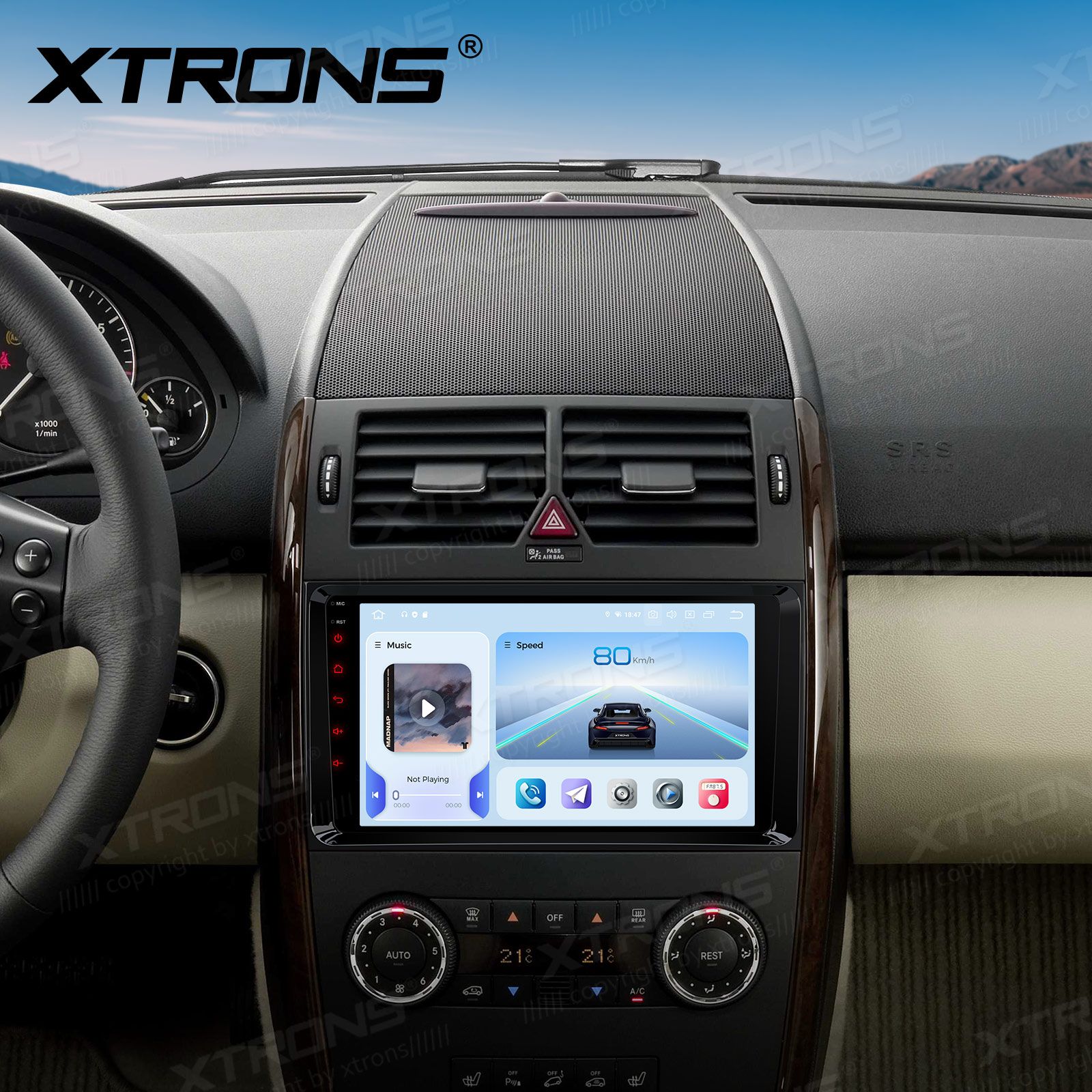 Mercedes-Benz Sprinter | Vito & Viano (2006-2020) | A-Class | B-Class (2004-2012) Android 14  | GPS autoraadio ja multimeedia keskus