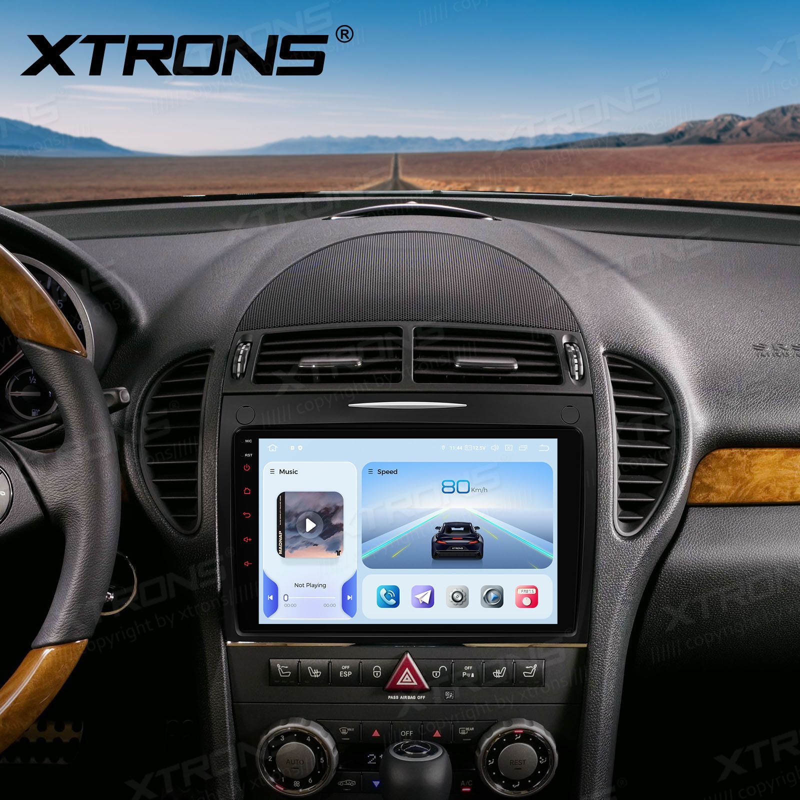 Mercedes-Benz SLK R171 (2004-2011) Android 14  | GPS autoraadio ja multimeedia keskus
