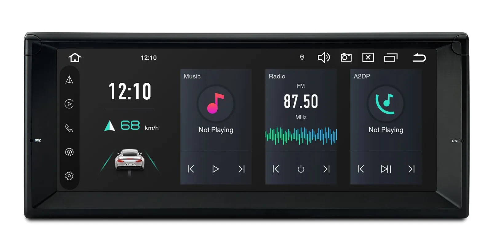 BMW 5. seeria E39 (1995-2004) | 7. seeria E38 (1994-2001) Android 14  | GPS autoraadio ja multimeedia keskus