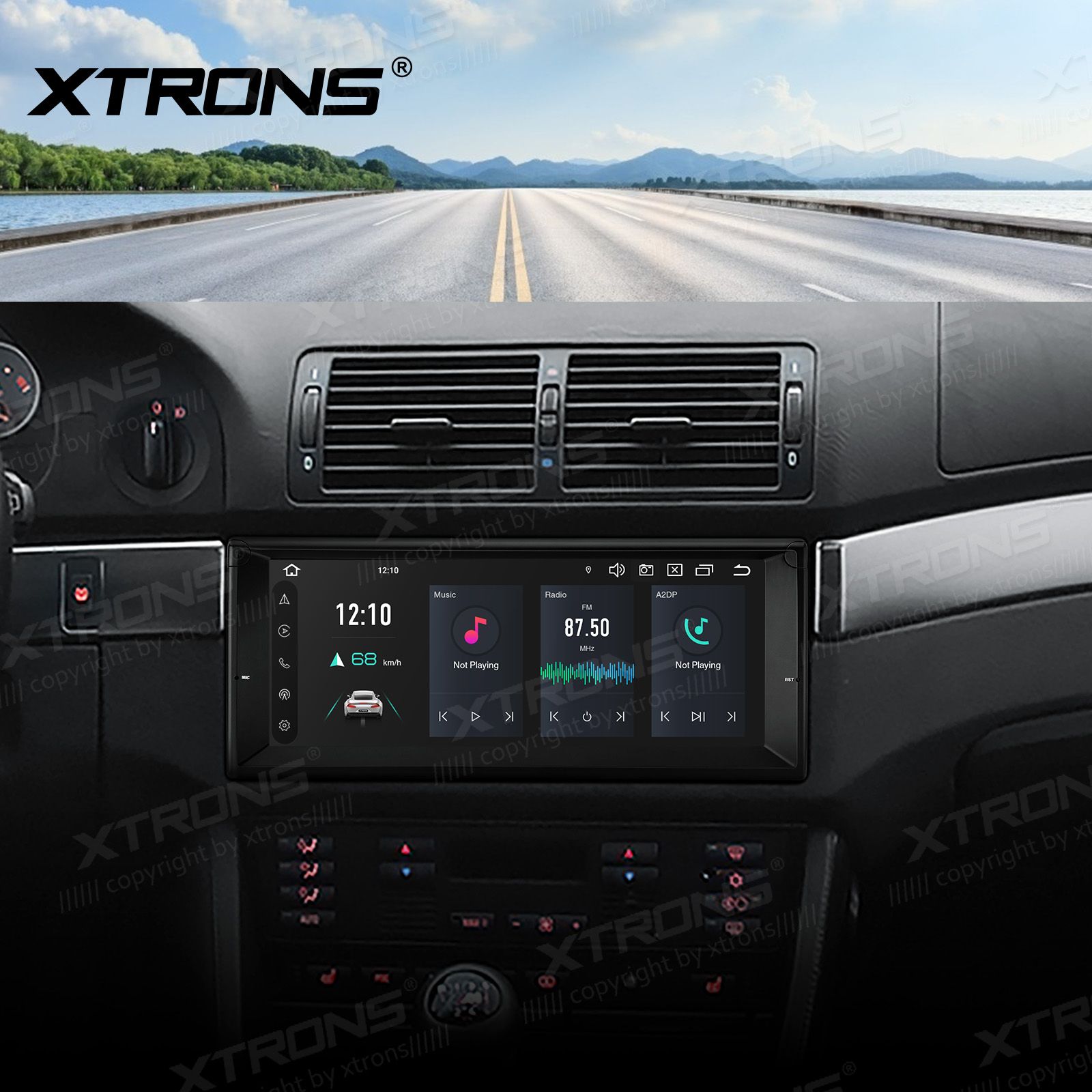XTRONS PX1439BLHGS Mudelikohane android multimeediakeskus gps naviraadio