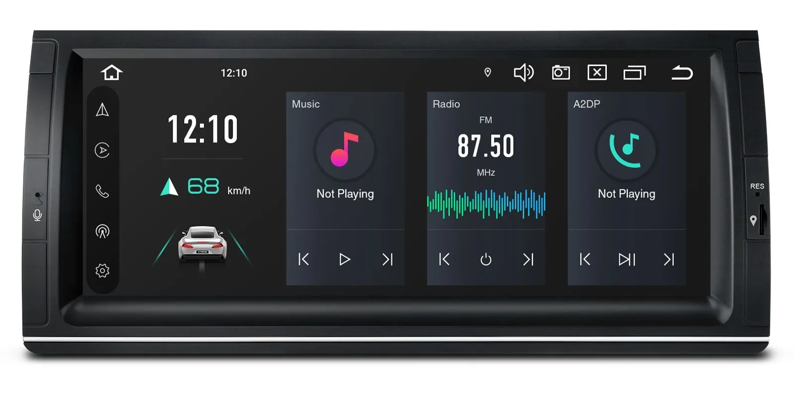 BMW X5 E53 (1999-2006) Android 14  | GPS autoraadio ja multimeedia keskus