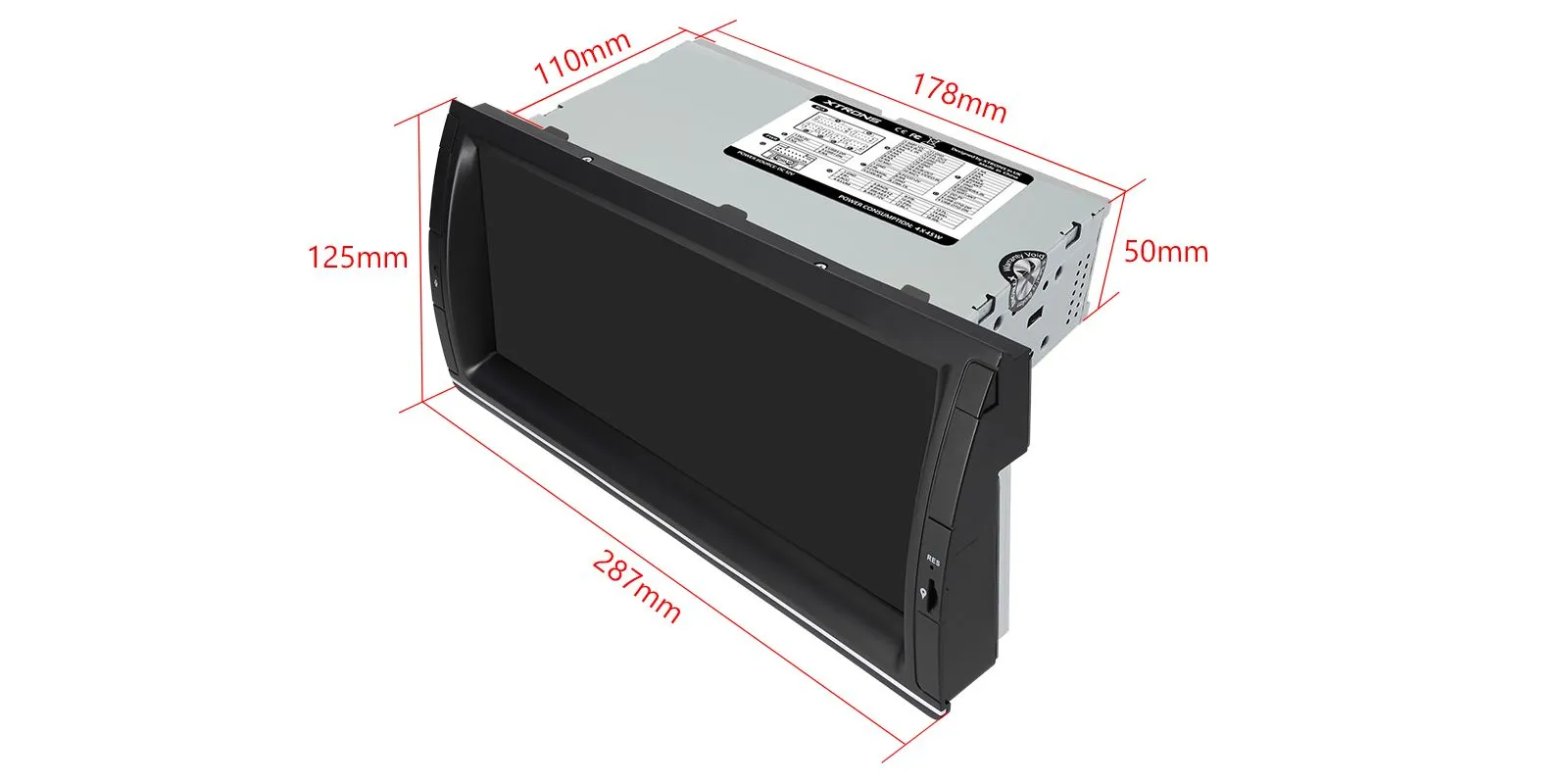 BMW X5 E53 (1999-2006) Android 14  | GPS autoraadio ja multimeedia keskus