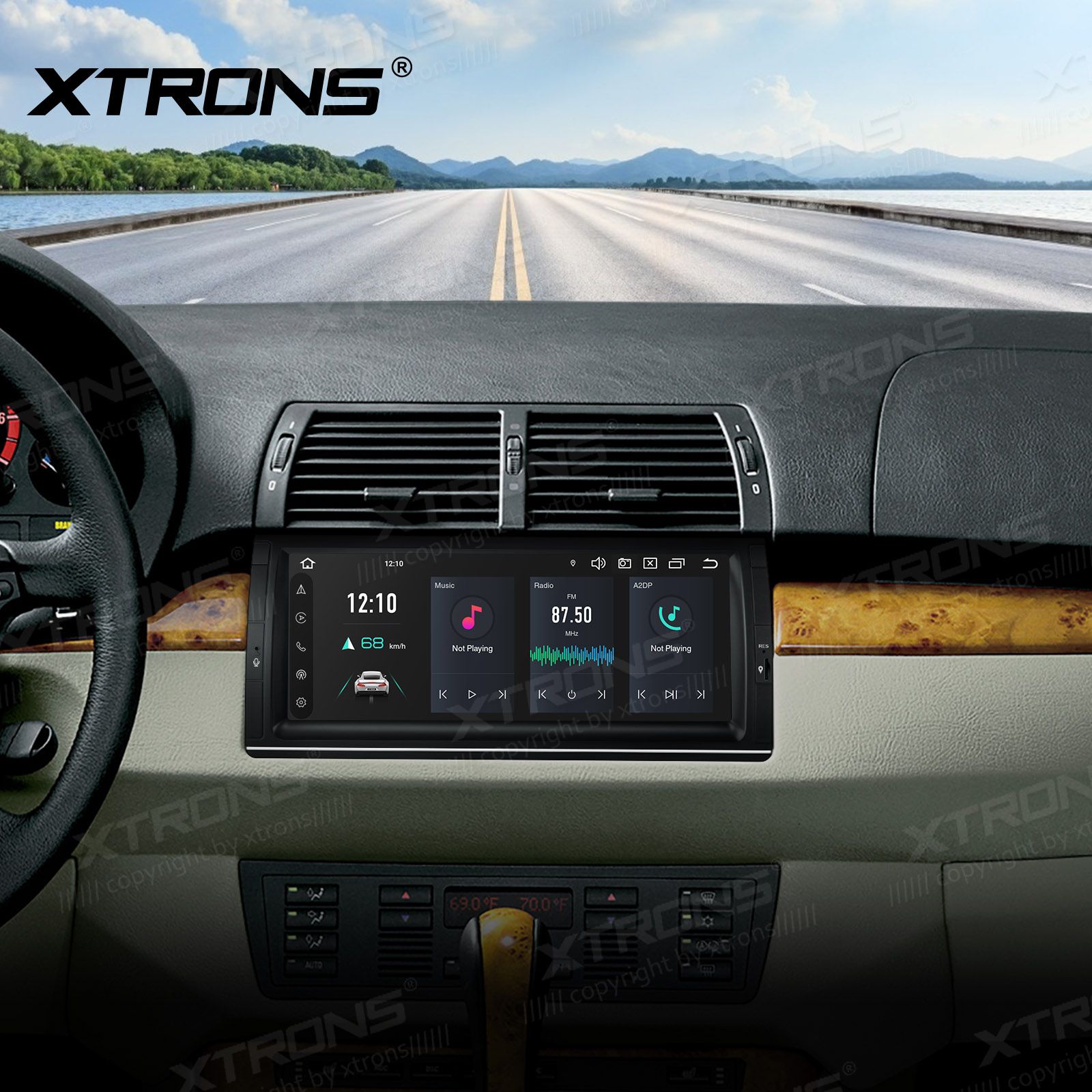 XTRONS PX1453BLHGS Mudelikohane android multimeediakeskus gps naviraadio