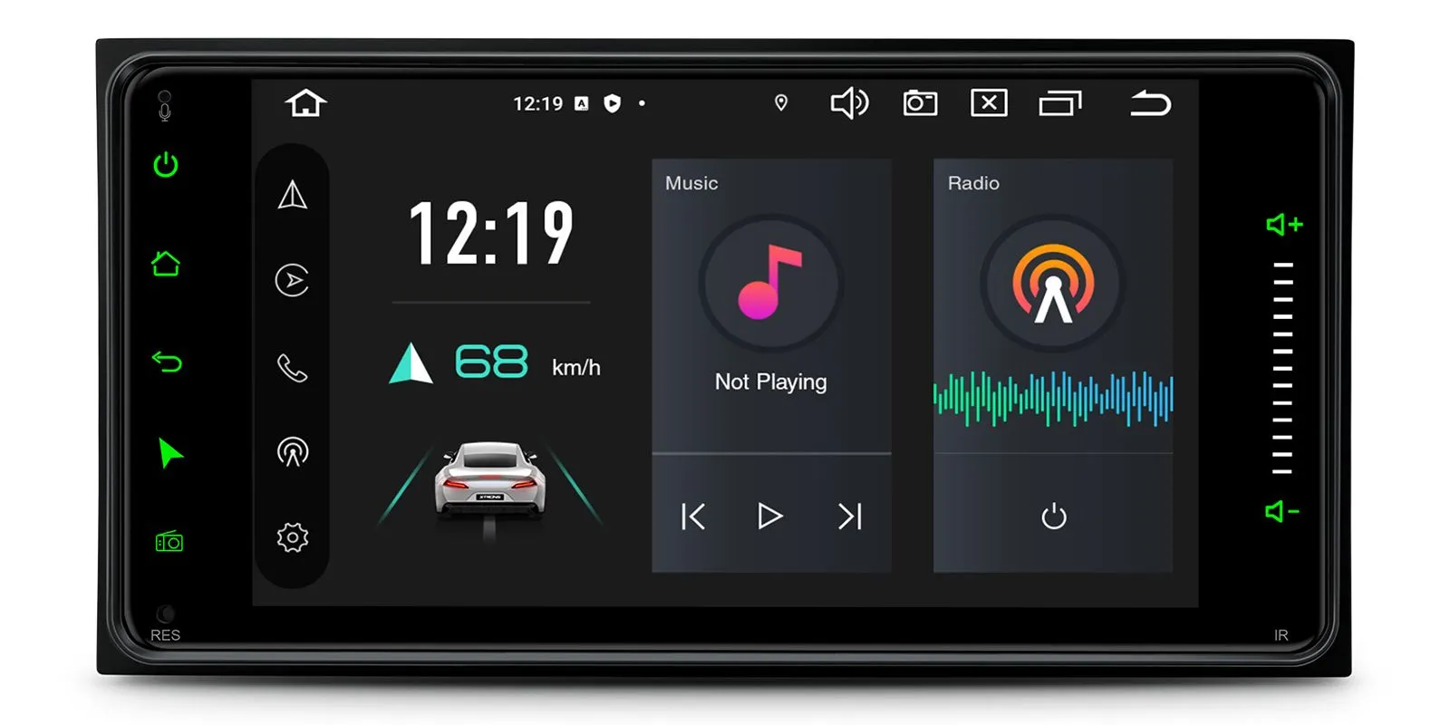 Toyota Hilux (2001-2011) | RAV4 (2000-2005) | LC100 Android 14  | GPS autoraadio ja multimeedia keskus