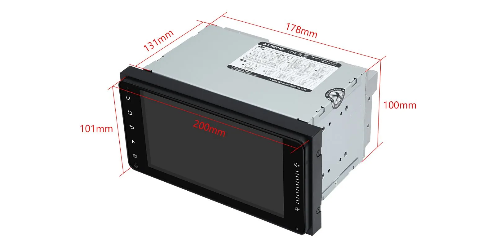 Toyota Hilux (2001-2011) | RAV4 (2000-2005) | LC100 Android 14  | GPS autoraadio ja multimeedia keskus