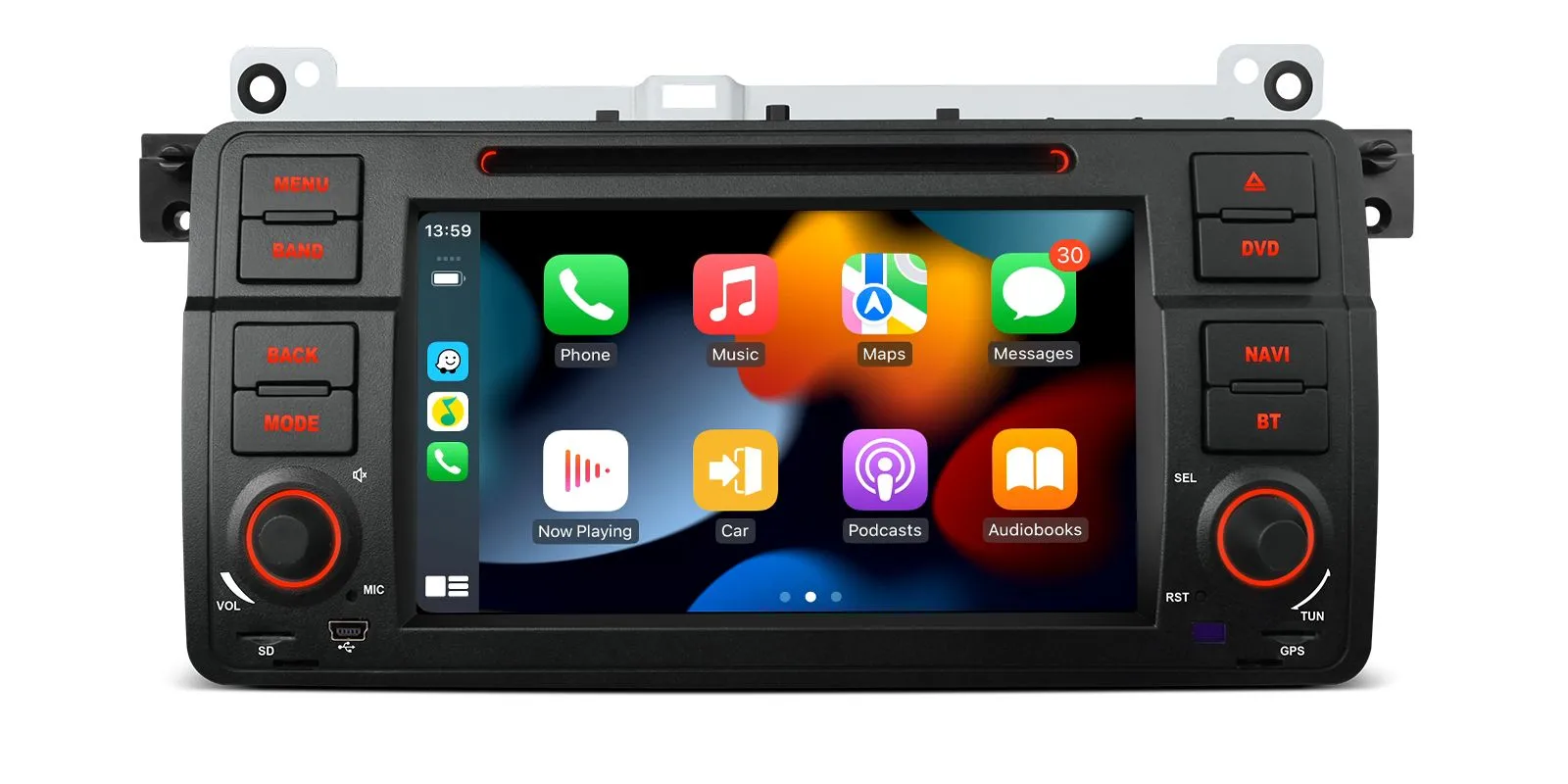 BMW 3. seeria E46 (1998-2006) Android 14  | GPS autoraadio ja multimeedia keskus