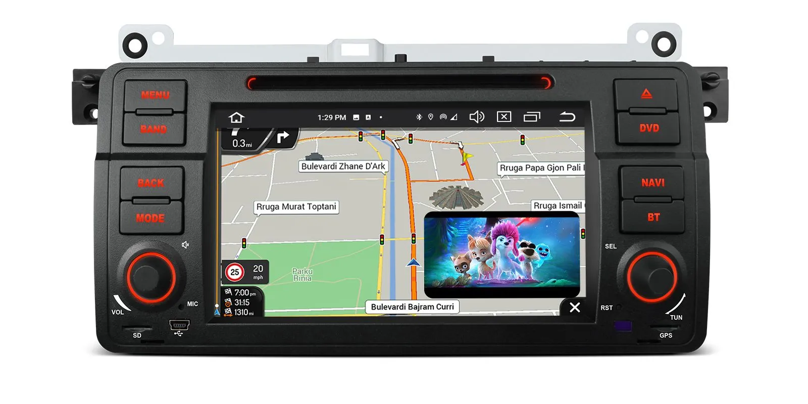 BMW 3. seeria E46 (1998-2006) Android 14  | GPS autoraadio ja multimeedia keskus