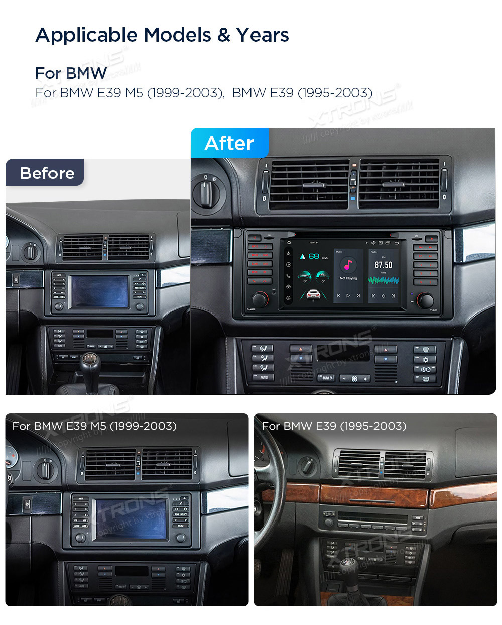 XTRONS PX7446BGS XTRONS PX7446BGS raadio sobivus autole