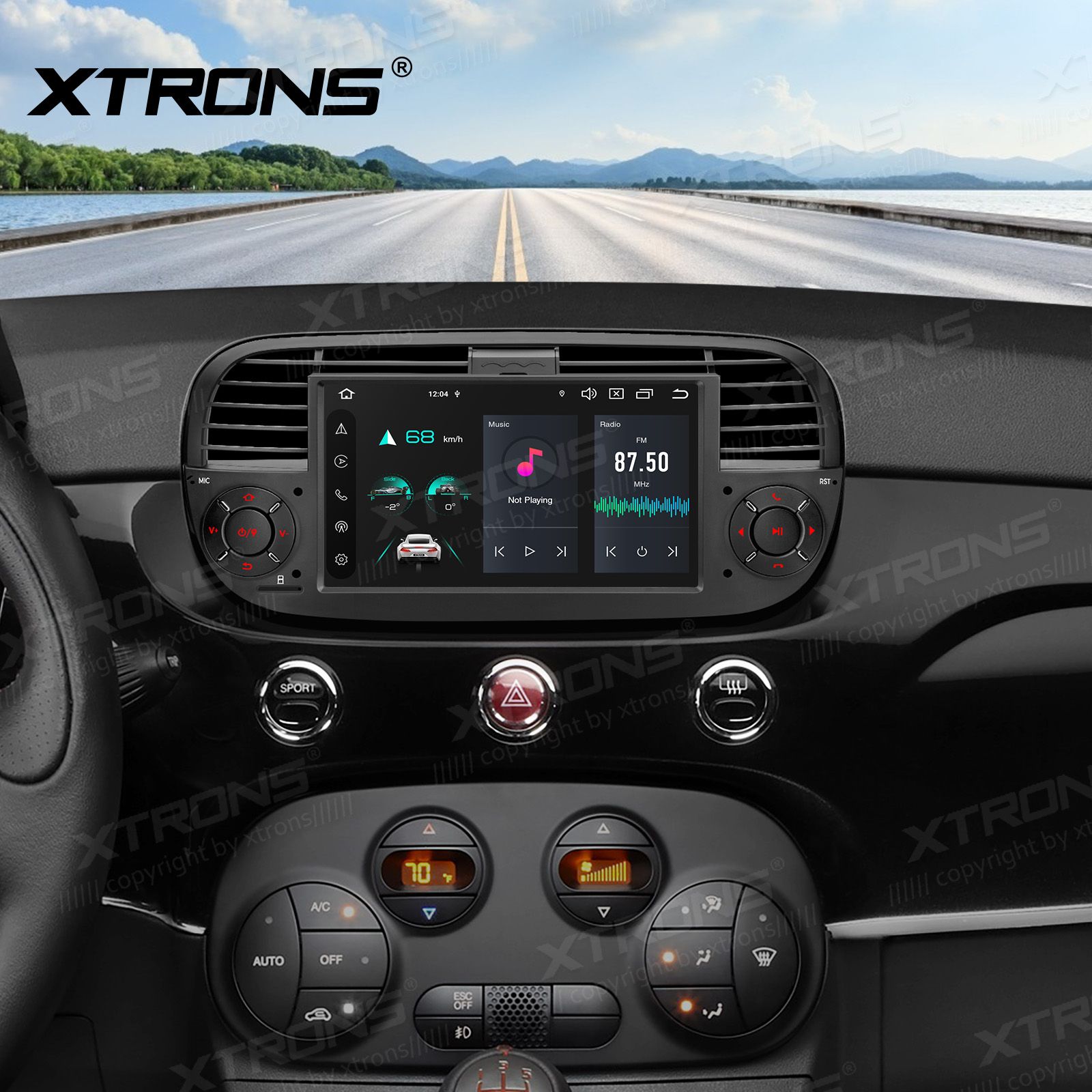 XTRONS PX7450FBLGS Mudelikohane android multimeediakeskus gps naviraadio