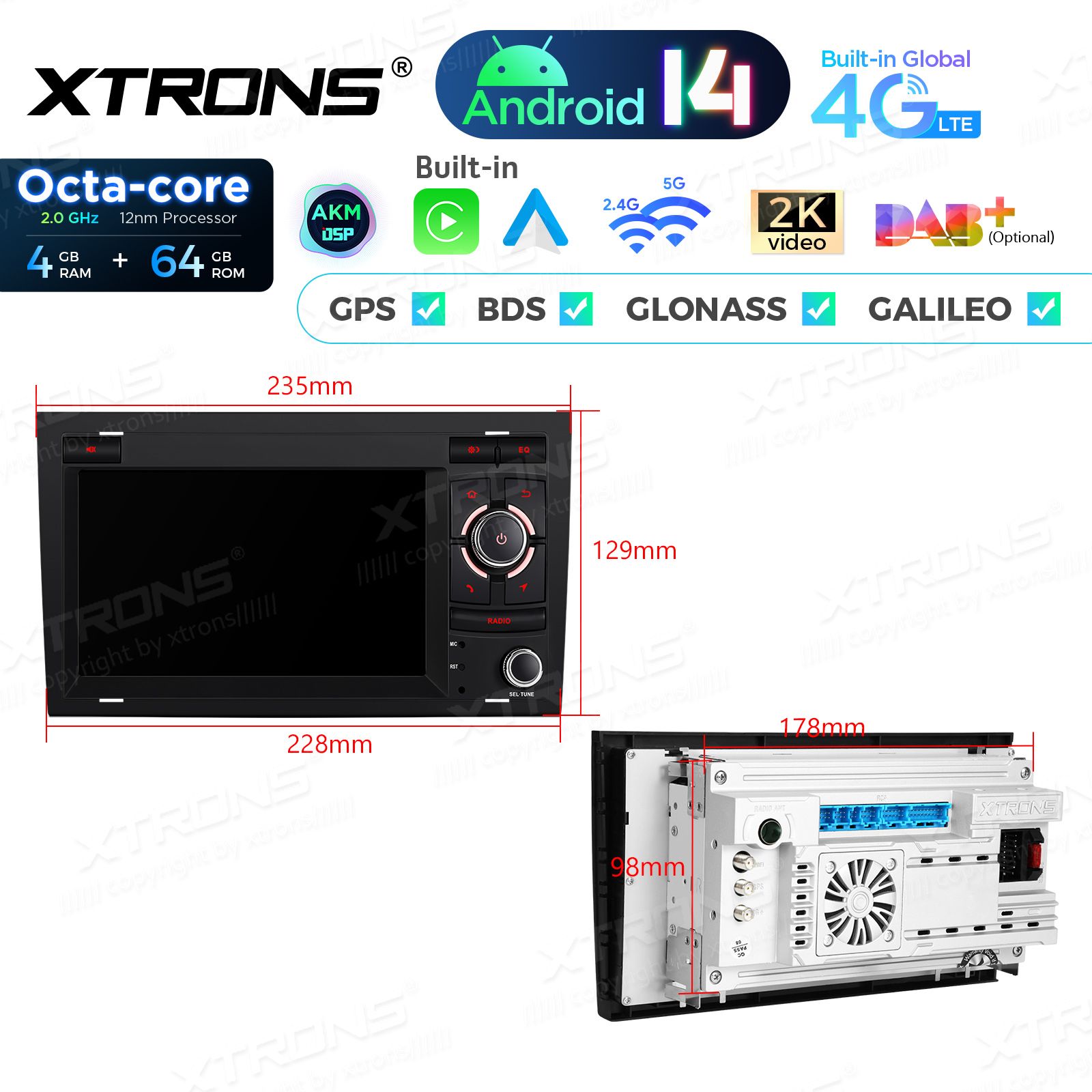 Audi A4 | B5 (2002-2008) Android 14  | CarPlay Android multimeedia keskus Audi A4 | B5 (2002-2008) Android 14  | CarPlay Android multimeedia keskus