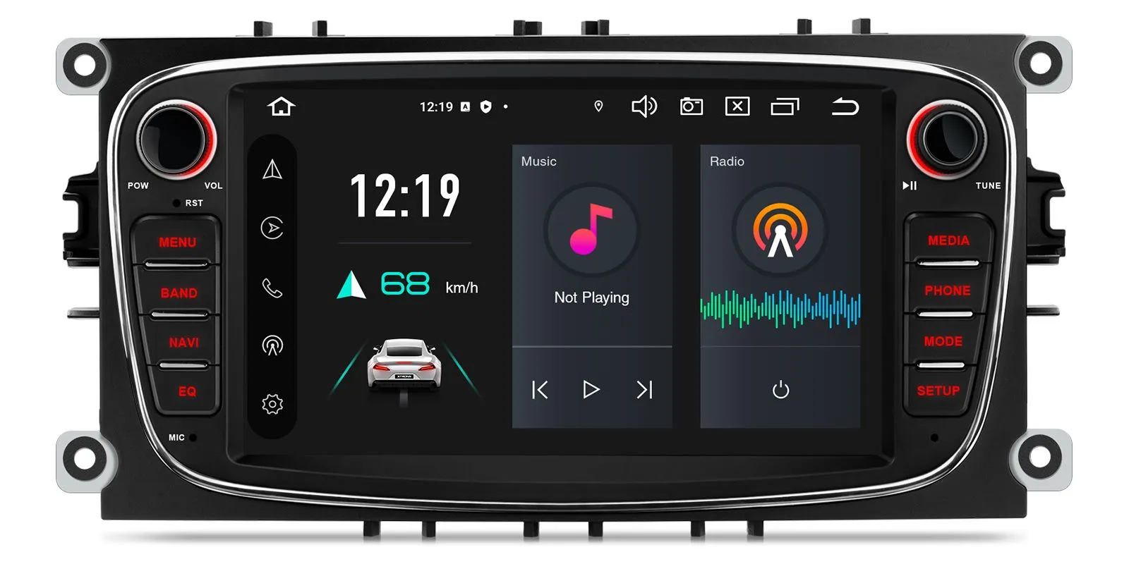 FORD MONDEO (2007-2013)/FOCUS(2008-2011)/S-MAX(2008-2011)/GALAXY(2011-2012) Android 14  | GPS autoraadio ja multimeedia keskus