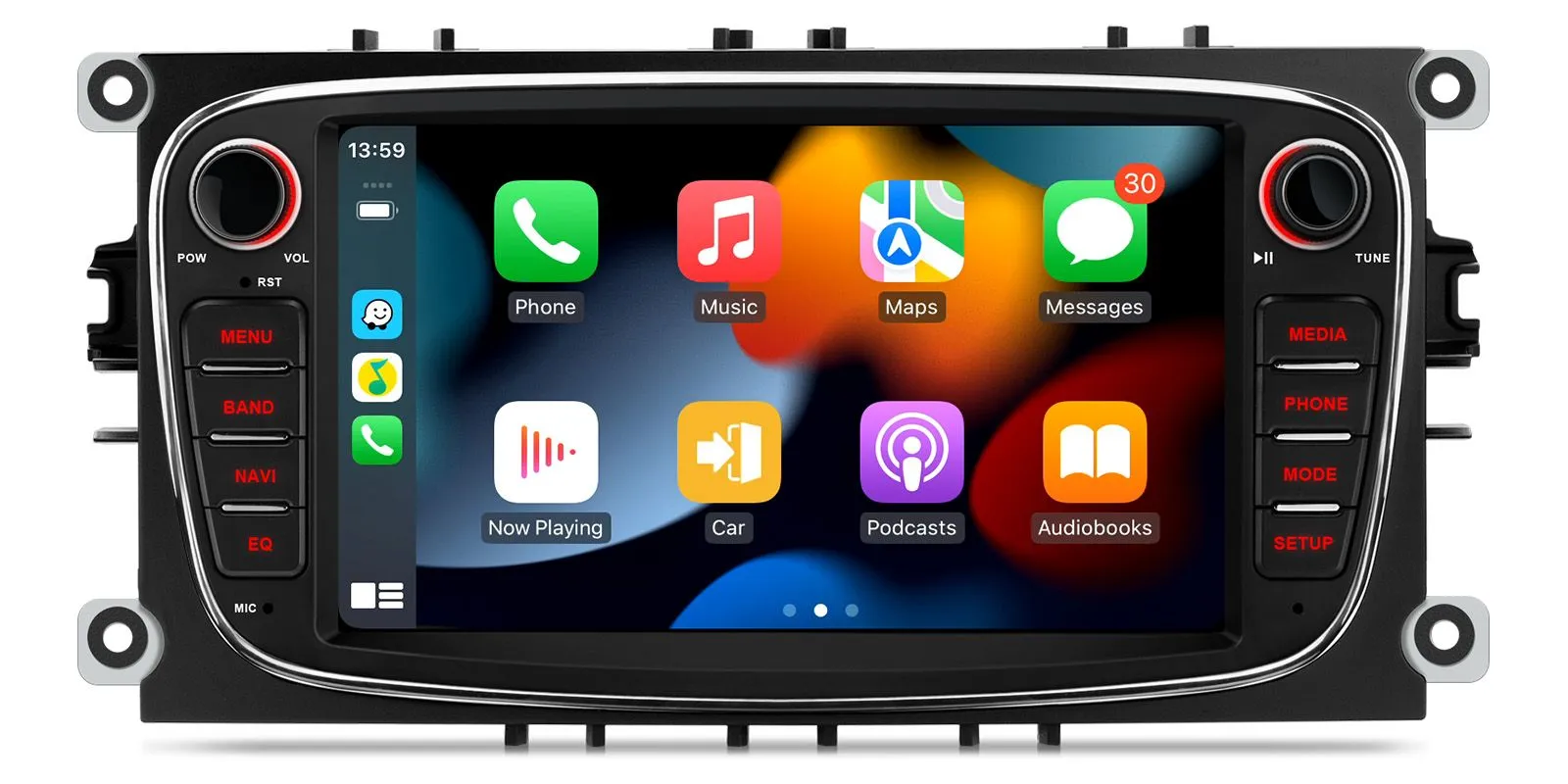 FORD MONDEO (2007-2013)/FOCUS(2008-2011)/S-MAX(2008-2011)/GALAXY(2011-2012) Android 14  | GPS autoraadio ja multimeedia keskus