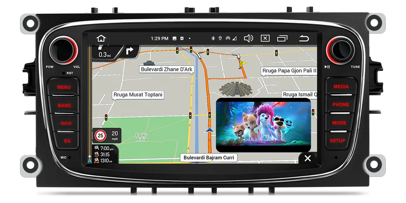 FORD MONDEO (2007-2013)/FOCUS(2008-2011)/S-MAX(2008-2011)/GALAXY(2011-2012) Android 14  | GPS autoraadio ja multimeedia keskus