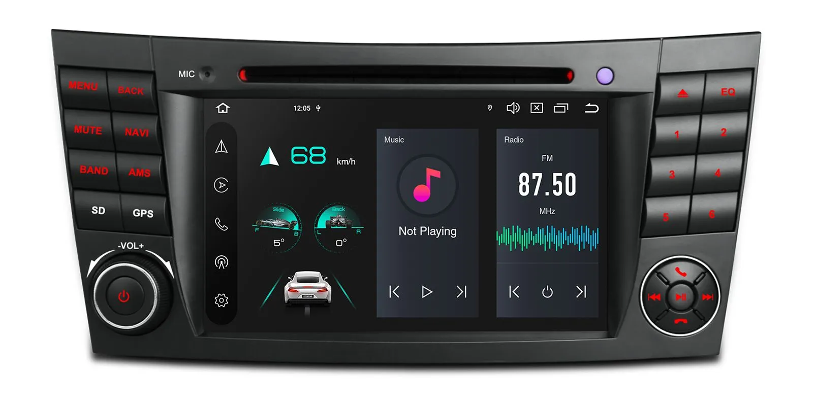 Mercedes-Benz E-Class W211 (2002-2008) | CLS W219 (2005-2006) Android 14  | GPS autoraadio ja multimeedia keskus