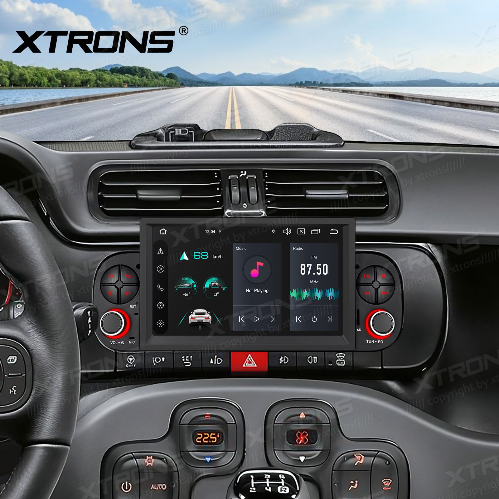 XTRONS PX74PDFLGS Mudelikohane android multimeediakeskus gps naviraadio