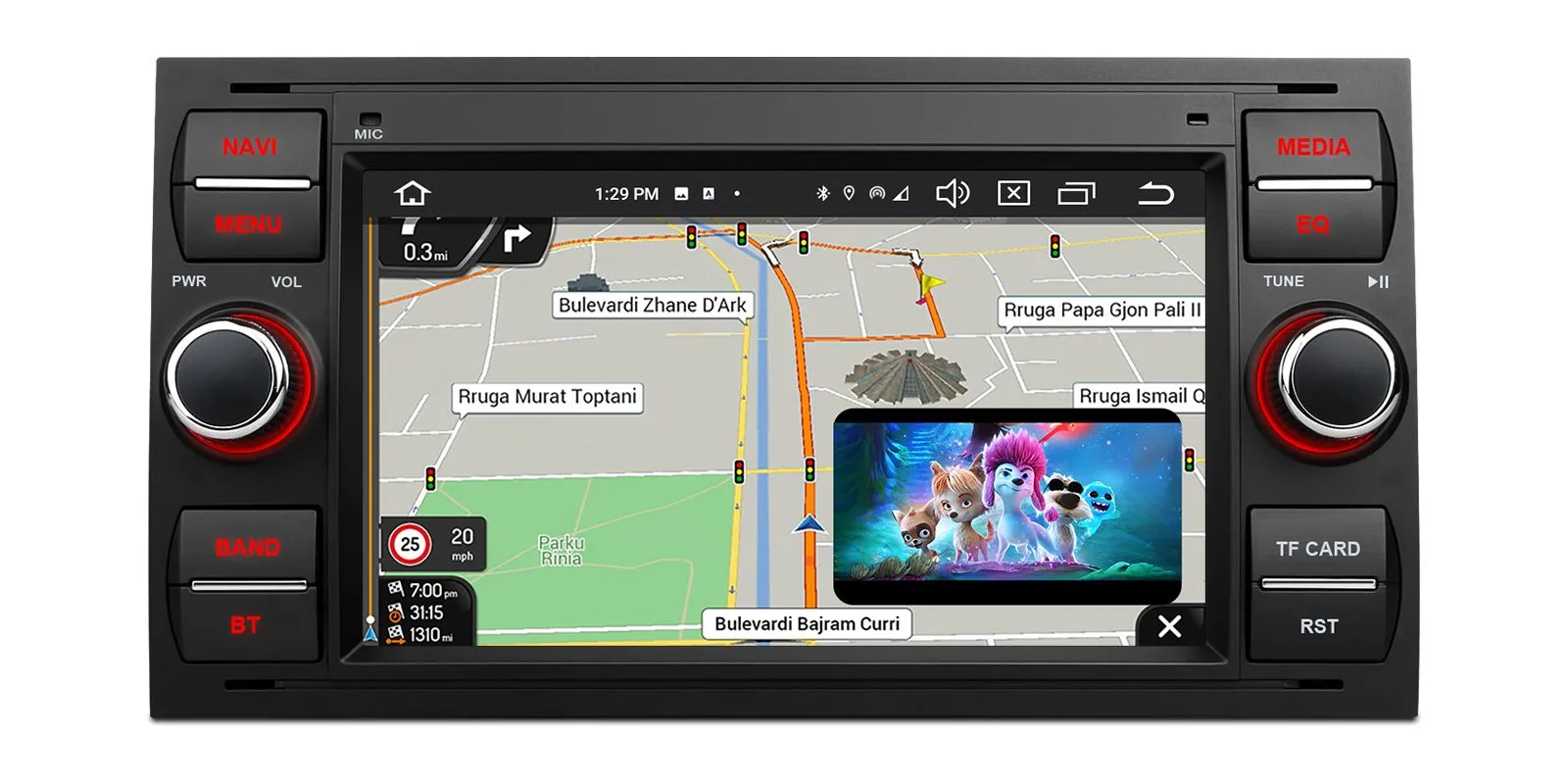 Ford C-Max | S-Max | Galaxy | Focus | Transit (2005-2011) Android 14  | GPS autoraadio ja multimeedia keskus