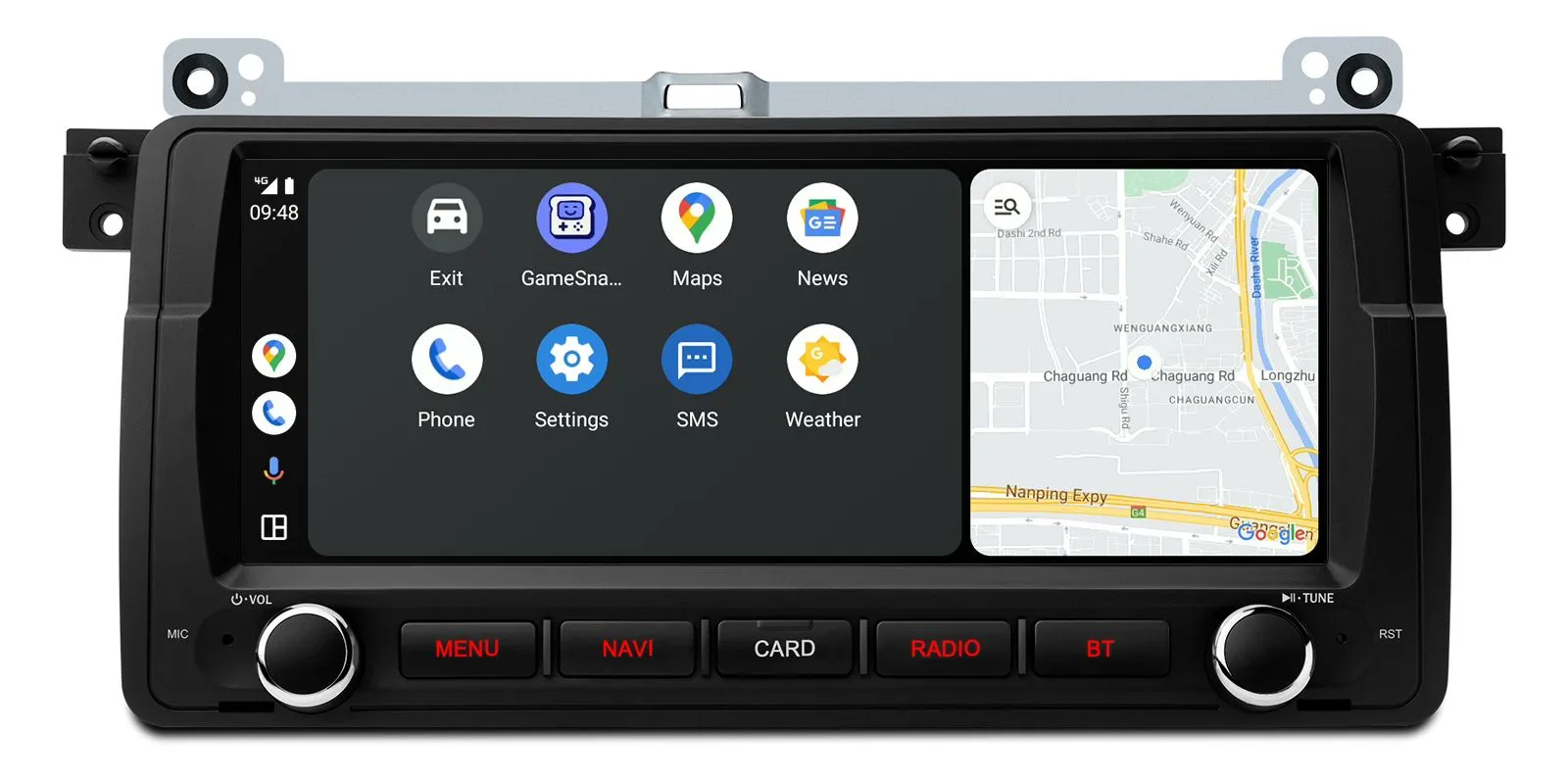 BMW 3. seeria E46 (1998-2006) Android 14  | GPS autoraadio ja multimeedia keskus