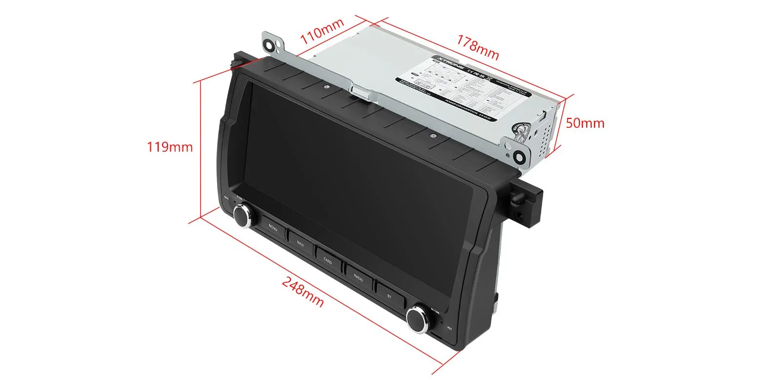 BMW 3. seeria E46 (1998-2006) Android 14  | GPS autoraadio ja multimeedia keskus