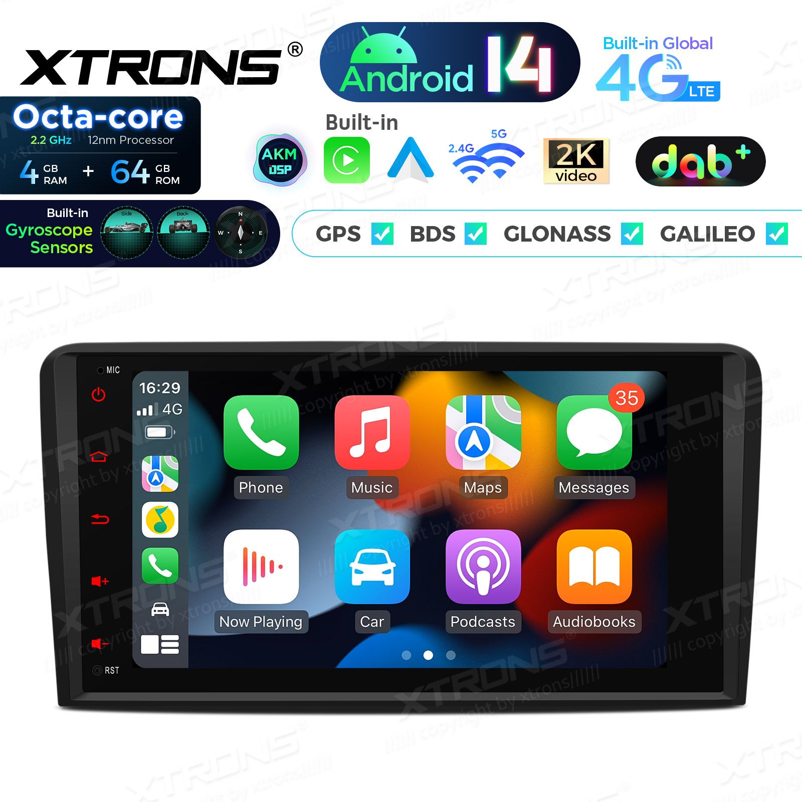 Audi A3 (2003-2012) Android 14  | CarPlay Android multimeedia keskus Audi A3 (2003-2012) Android 14  | CarPlay Android multimeedia keskus