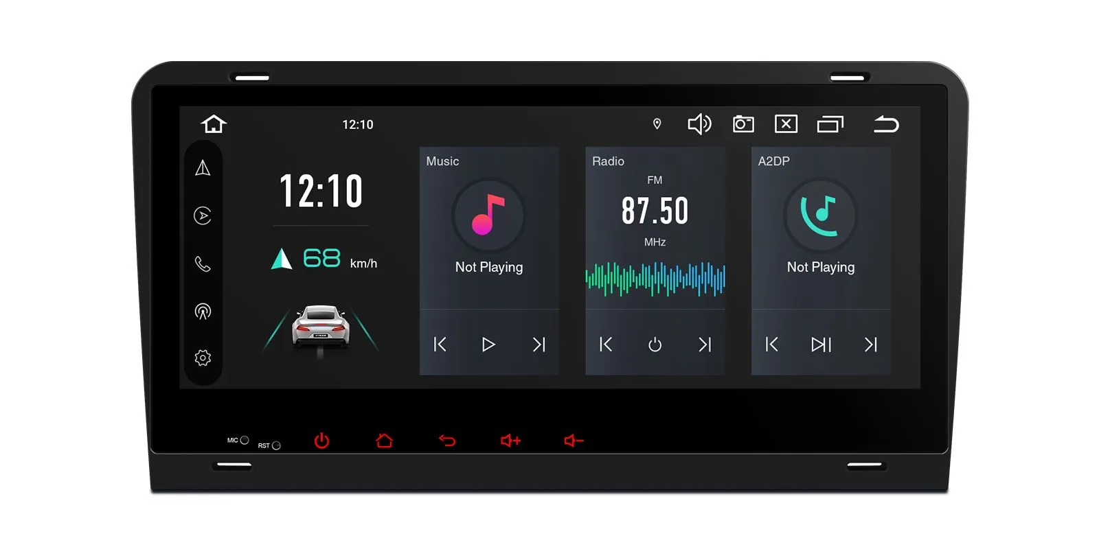 Audi A3 (2003-2012) Android 14  | GPS autoraadio ja multimeedia keskus
