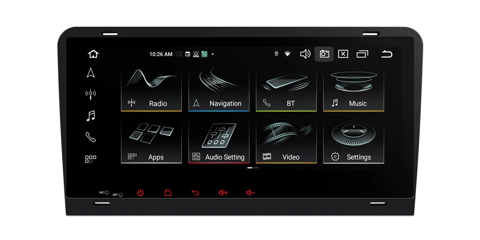 Audi A3 (2003-2012) Android 14  | GPS autoraadio ja multimeedia keskus