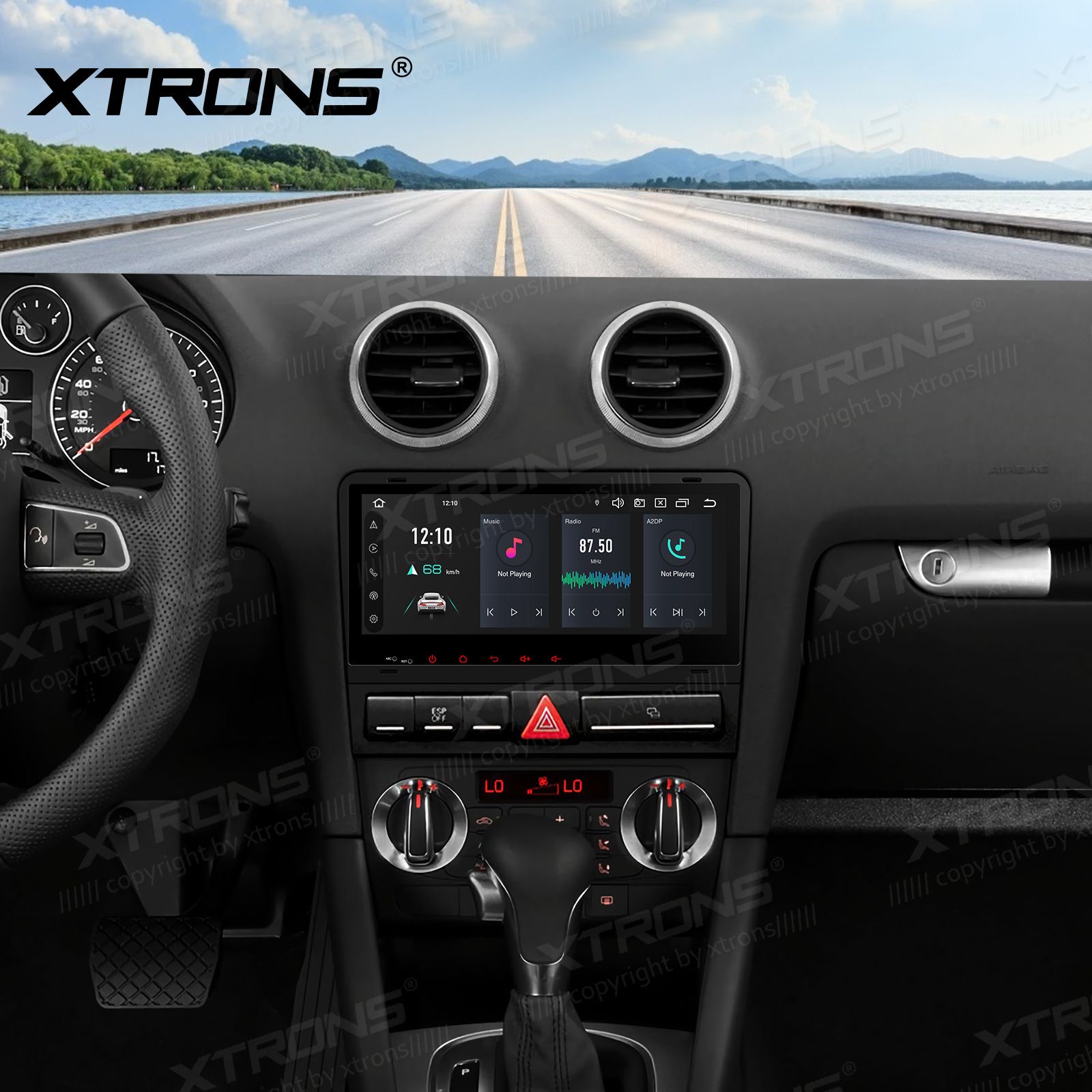 XTRONS PX84AA3LHGS Mudelikohane android multimeediakeskus gps naviraadio