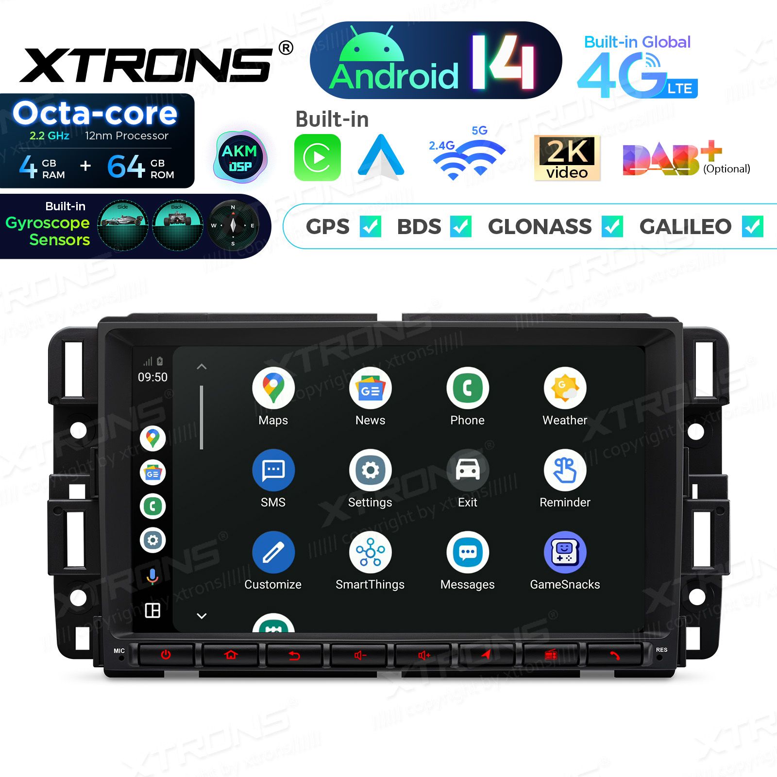 Chevrolet | Buick | GMC | HUMMER Android 14  | CarPlay Android multimeedia keskus Chevrolet | Buick | GMC | HUMMER Android 14  | CarPlay Android multimeedia keskus