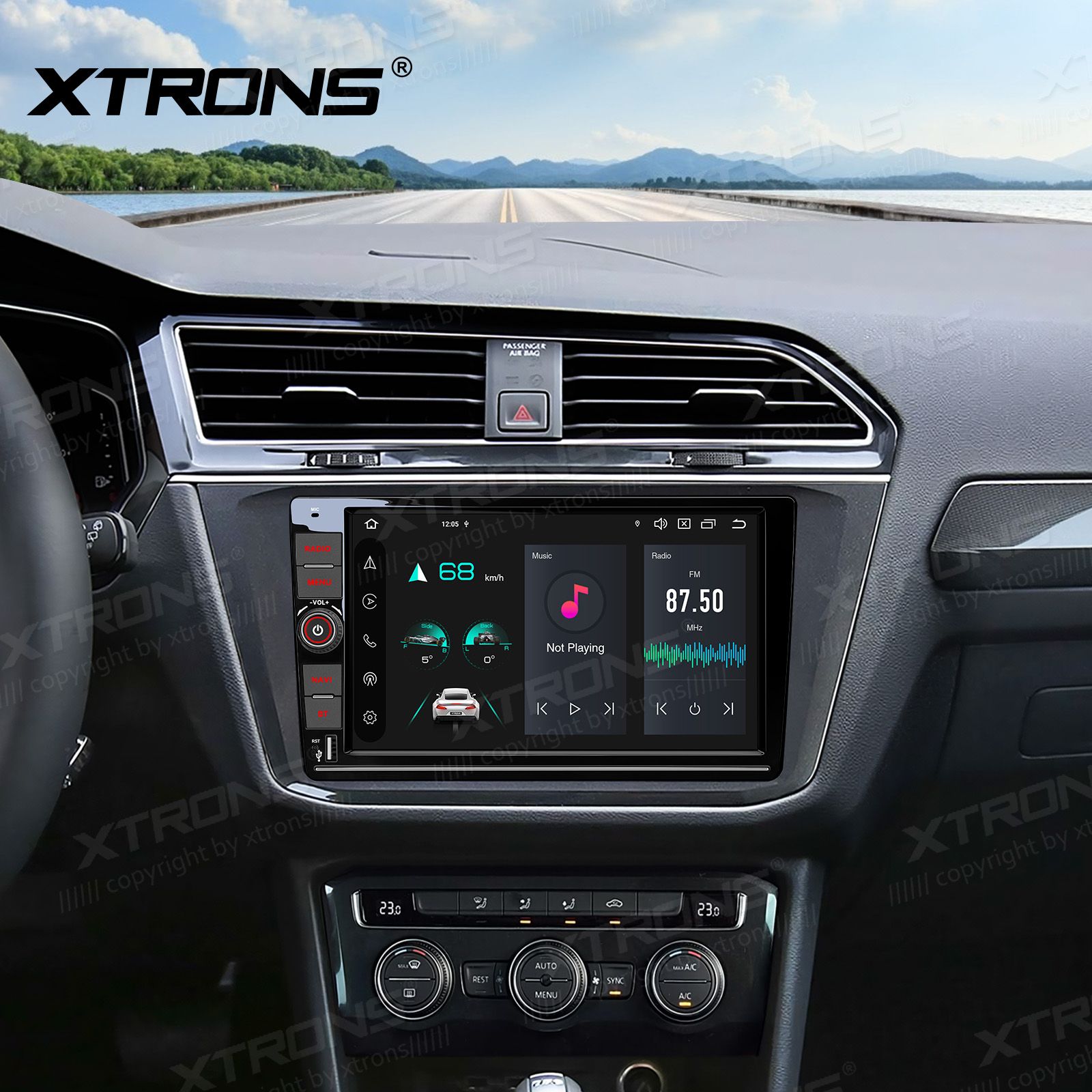 Arteon | Passat B8 | T-Roc | T-Cross | Golf 7 | VW MQB (2016+) Android 14  | GPS autoraadio ja multimeedia keskus