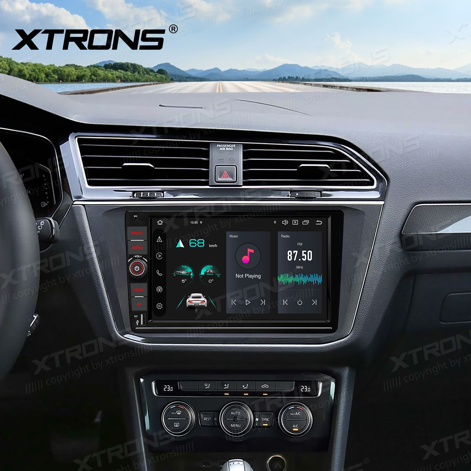 XTRONS PX94MTNVGS Mudelikohane android multimeediakeskus gps naviraadio