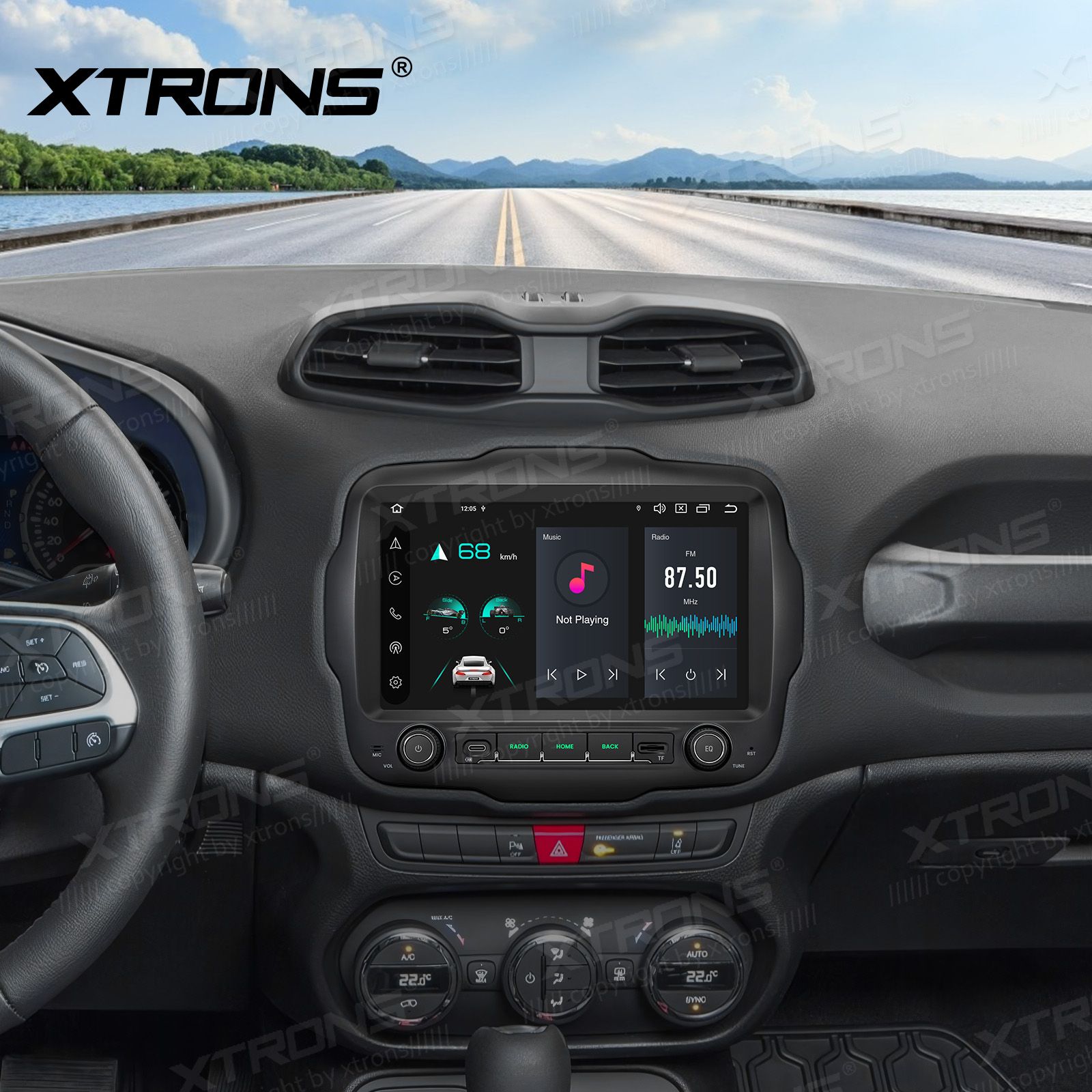 XTRONS PXH94RGJLGS Mudelikohane android multimeediakeskus gps naviraadio