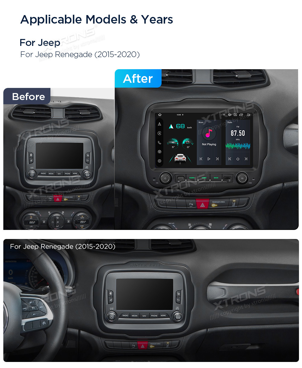 XTRONS PXH94RGJLGS XTRONS PXH94RGJLGS raadio sobivus autole