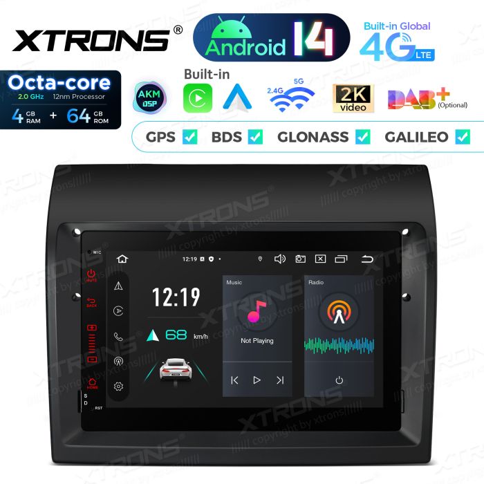 Peugeot Boxer | Citroen Jumper | Fiat Ducato (2011-2015) Android 14 | Штатная магнитола с GPS навигацией