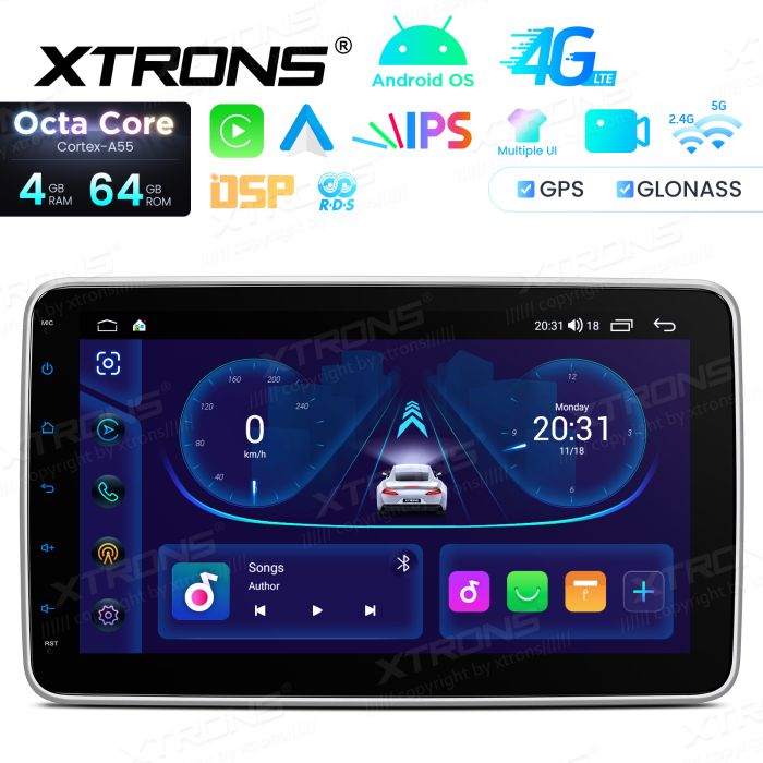 2 DIN Android 14 | Штатная магнитола с GPS навигацией
