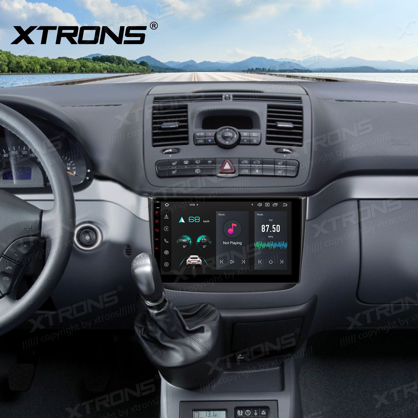 XTRONS PXP14M639GDAB Mudelikohane android multimeediakeskus gps naviraadio