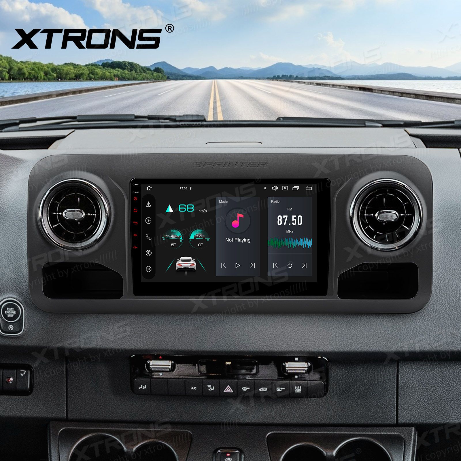 XTRONS PXP14MSPGDAB Mudelikohane android multimeediakeskus gps naviraadio