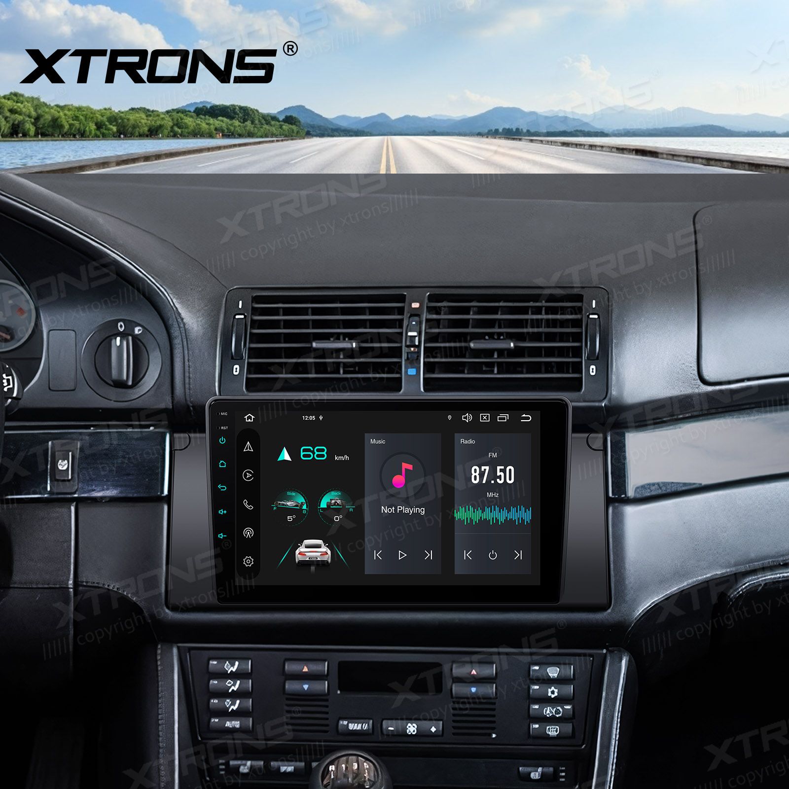XTRONS PXP9439BGDAB Mudelikohane android multimeediakeskus gps naviraadio