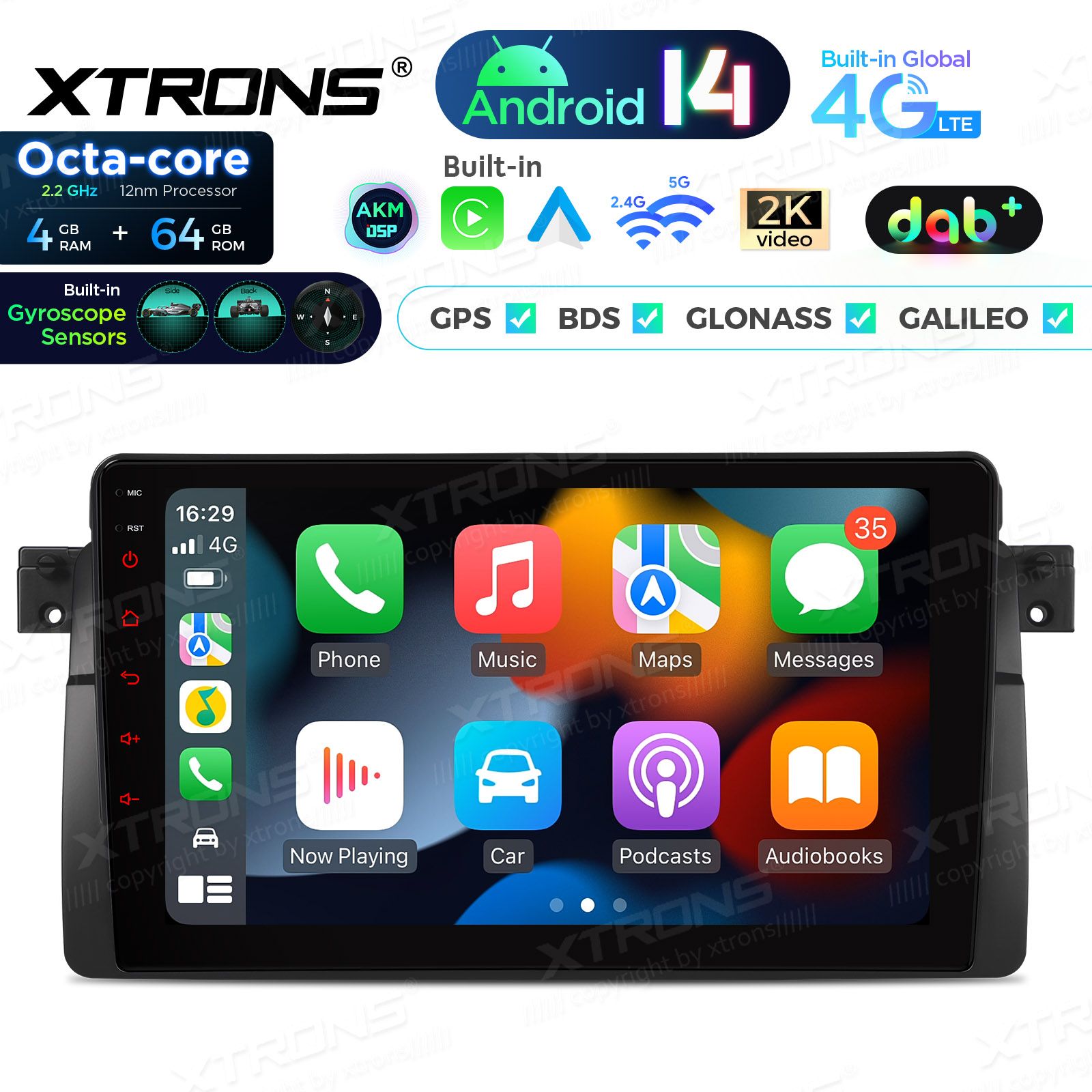 BMW 3. seeria E46 (1998-2006) Android 14  | CarPlay Android multimeedia keskus BMW 3. seeria E46 (1998-2006) Android 14  | CarPlay Android multimeedia keskus