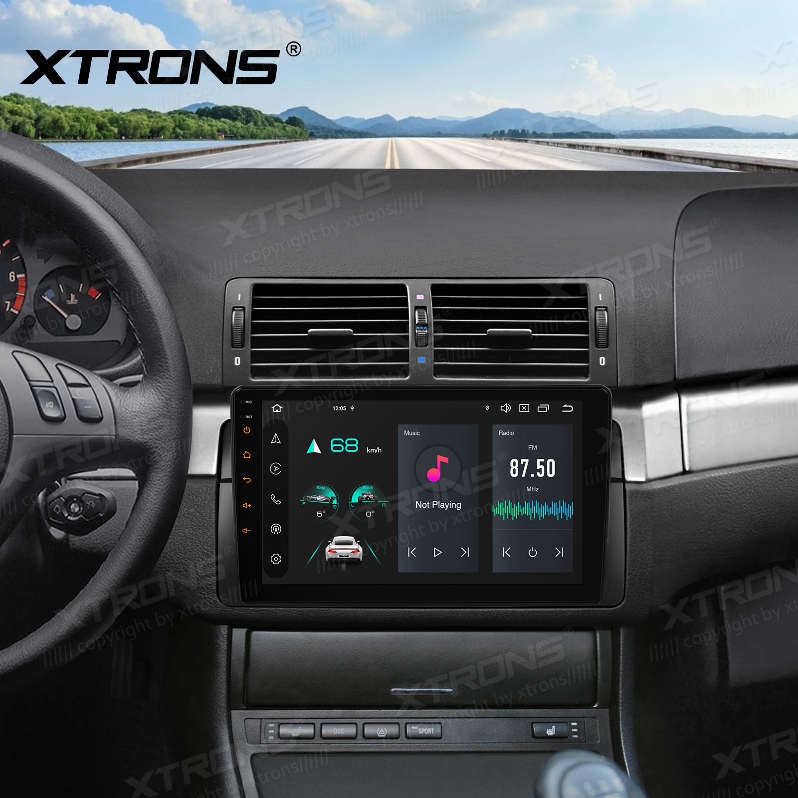 XTRONS PXP9446BGDAB Mudelikohane android multimeediakeskus gps naviraadio