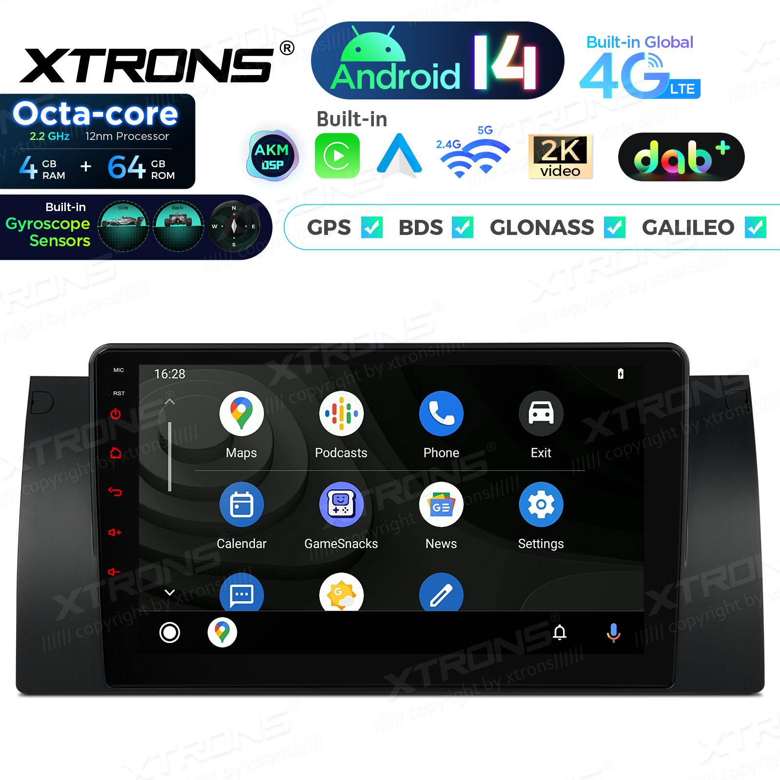 BMW X5 E53 (1999-2006) Android 14  | CarPlay Android multimeedia keskus BMW X5 E53 (1999-2006) Android 14  | CarPlay Android multimeedia keskus