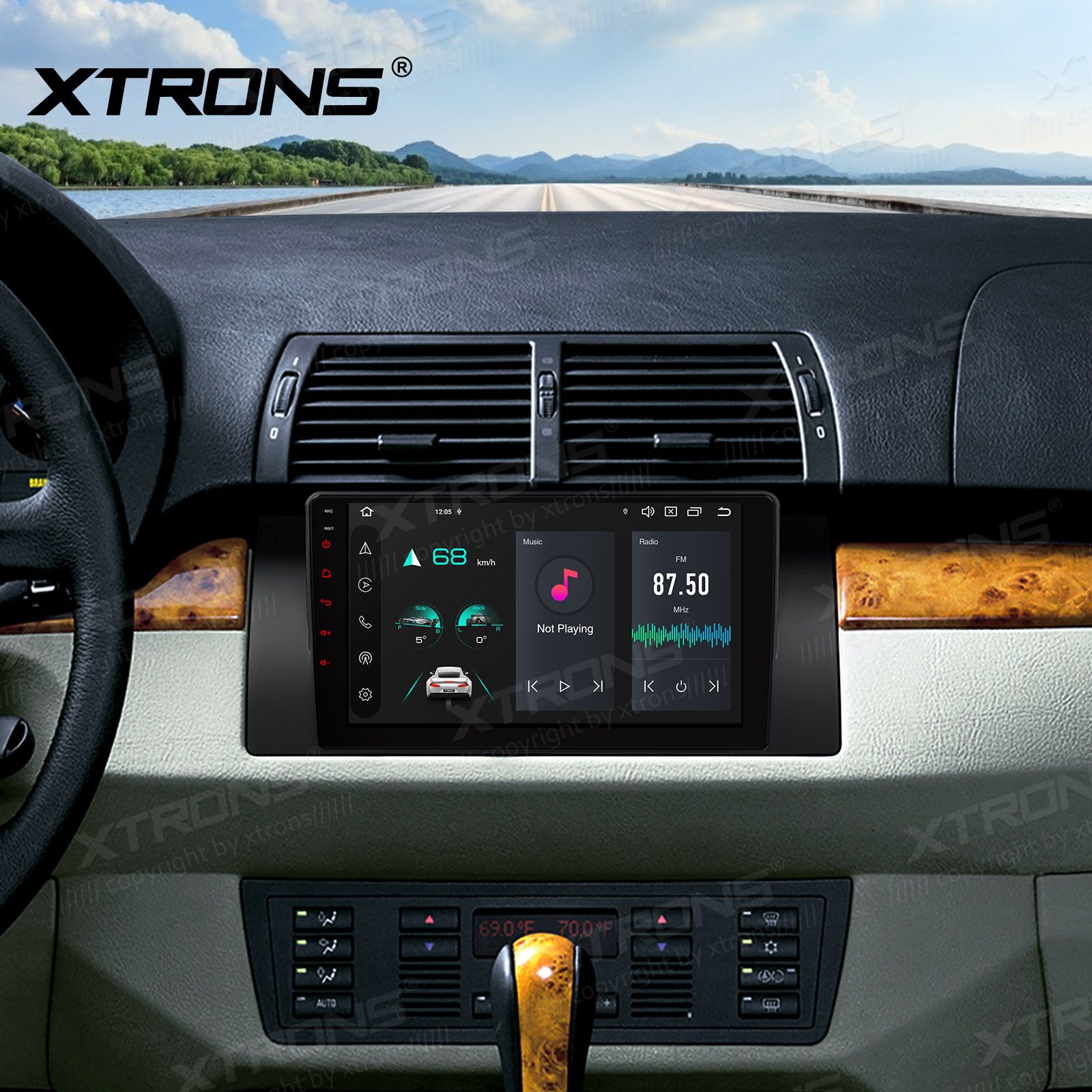 XTRONS PXP9453BGDAB Mudelikohane android multimeediakeskus gps naviraadio