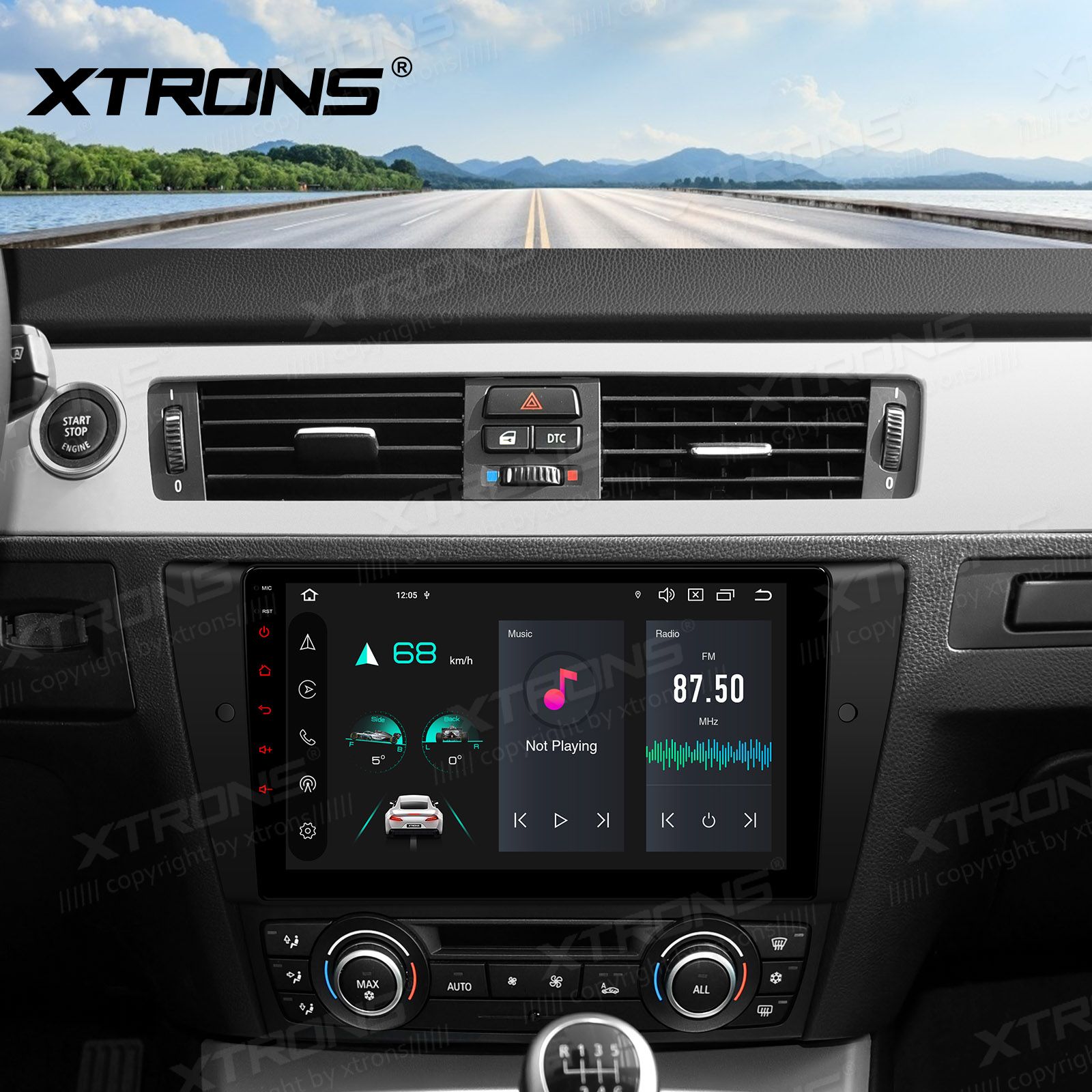 XTRONS PXP9490BGDAB Mudelikohane android multimeediakeskus gps naviraadio