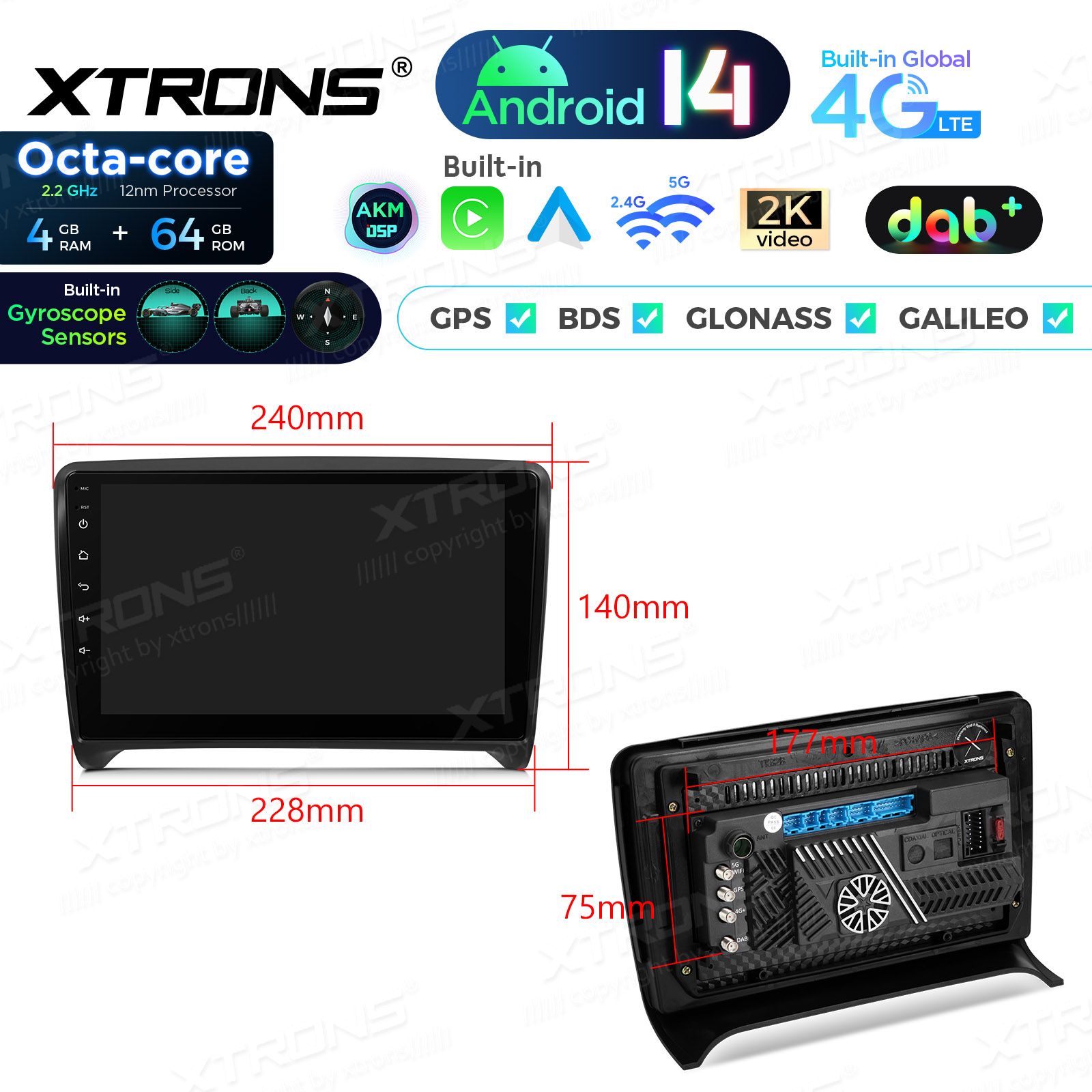 Audi TT (2006-2012) Android 14  | CarPlay Android multimeedia keskus Audi TT (2006-2012) Android 14  | CarPlay Android multimeedia keskus