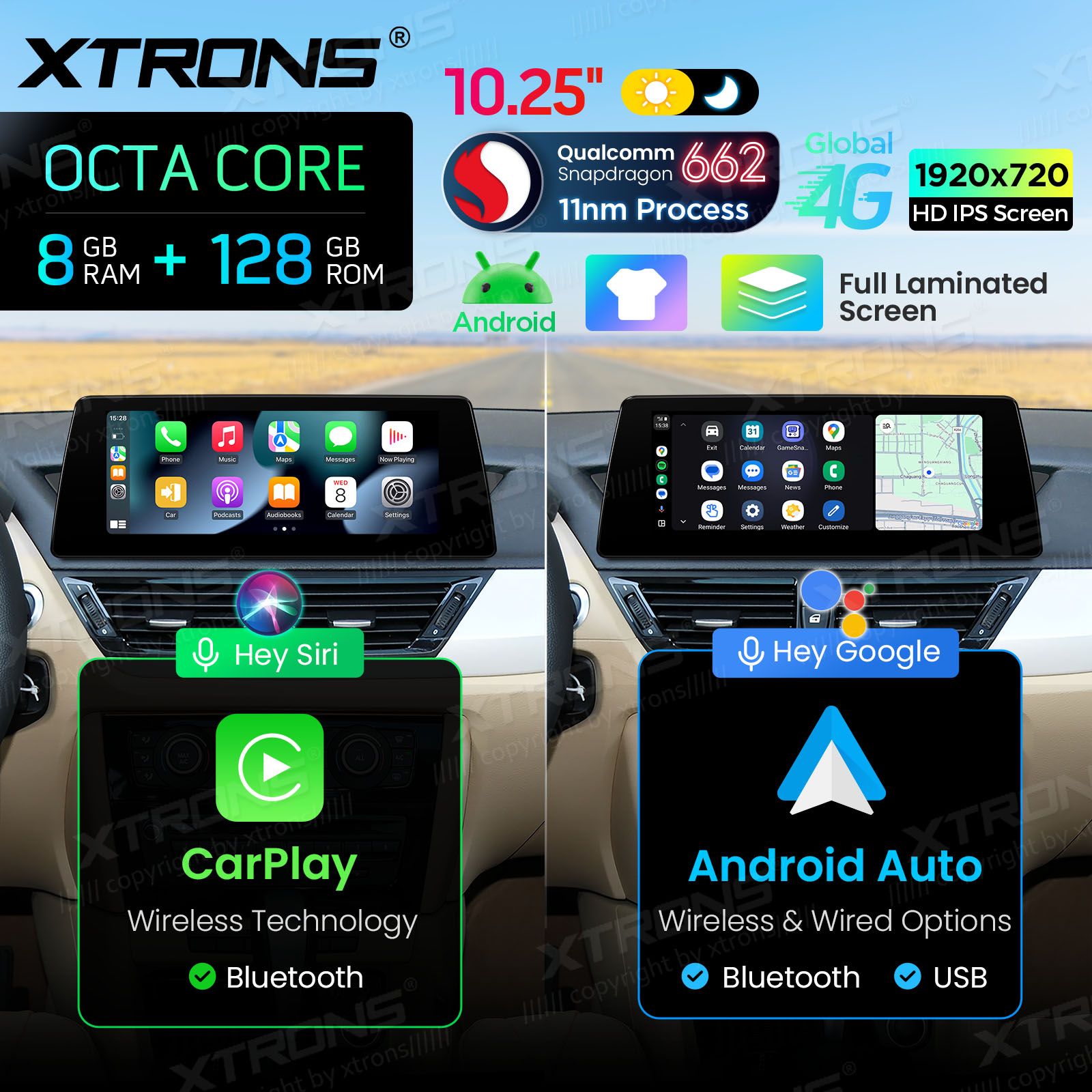 8+128Gb | 10.25"  | BMW X1 E84 (2009-2015) iDrive CIC Android 14 GPS autoraadio ja multimeedia keskus