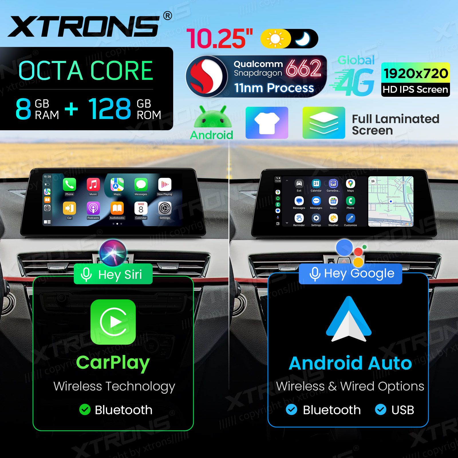 8+128Gb | 10.25"  | BMW X1 F48 (2016-2017) | iDrive NBT Android 14 GPS autoraadio ja multimeedia keskus