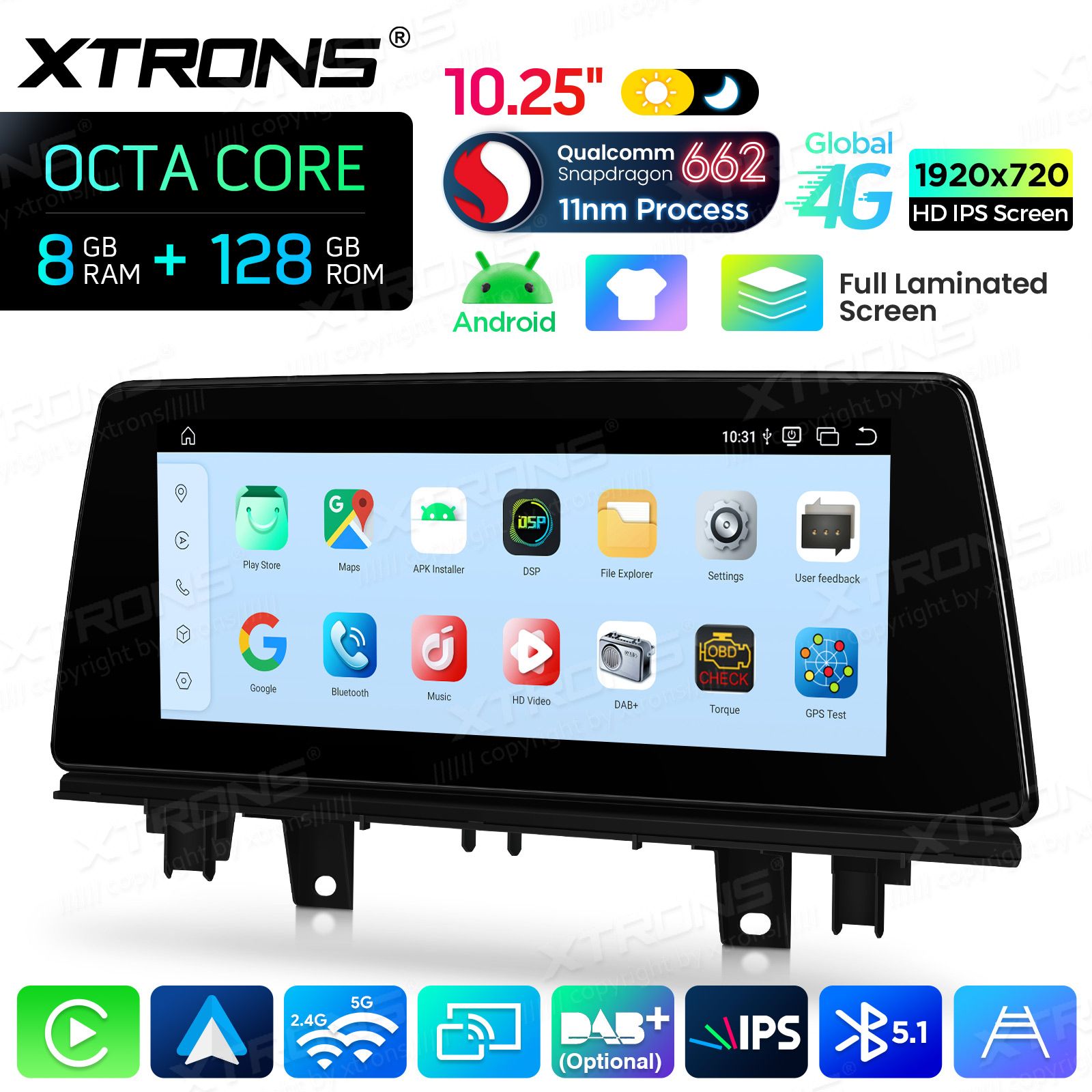 8+128Gb | 10.25"  | BMW X1 F48 (2016-2017) | iDrive NBT Android 14 GPS autoraadio ja multimeedia keskus