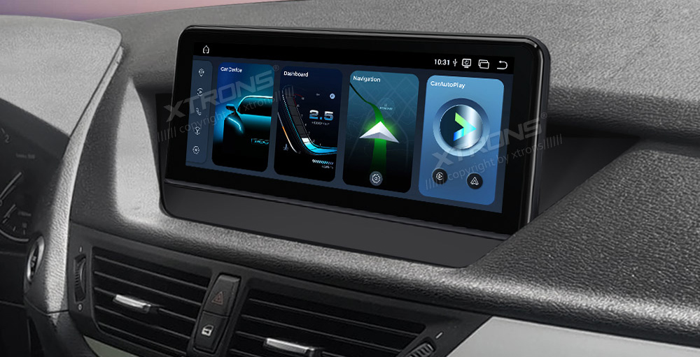 BMW X1 E84 (2009-2015) w/o orig. screen  XTRONS QBBH14X1UN Car multimedia GPS player with Custom Fit Design