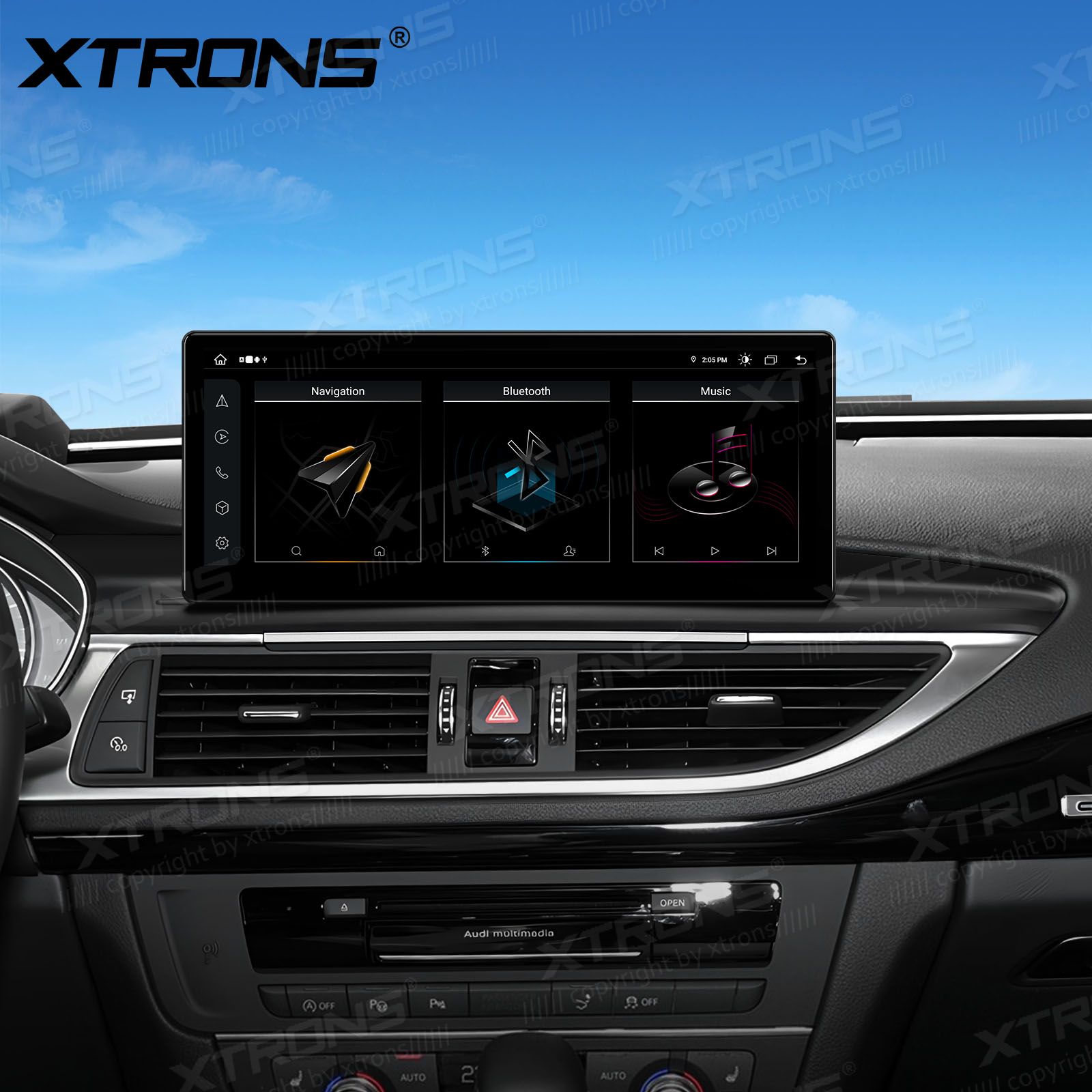 XTRONS QLA23A6NL Mudelikohane android multimeediakeskus gps naviraadio