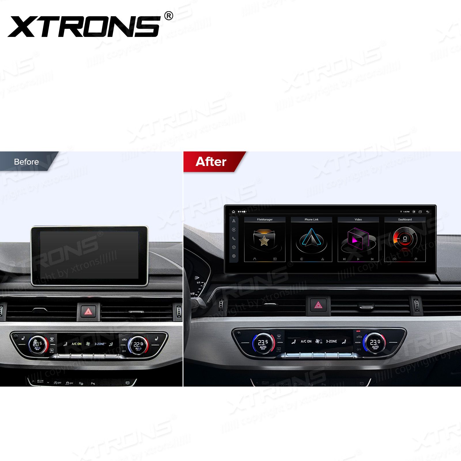 4+64Gb | 14.9"  | Audi A4 | A5 | B9 | (2016-2020) MIB2 System Android 13 GPS autoraadio ja multimeedia keskus